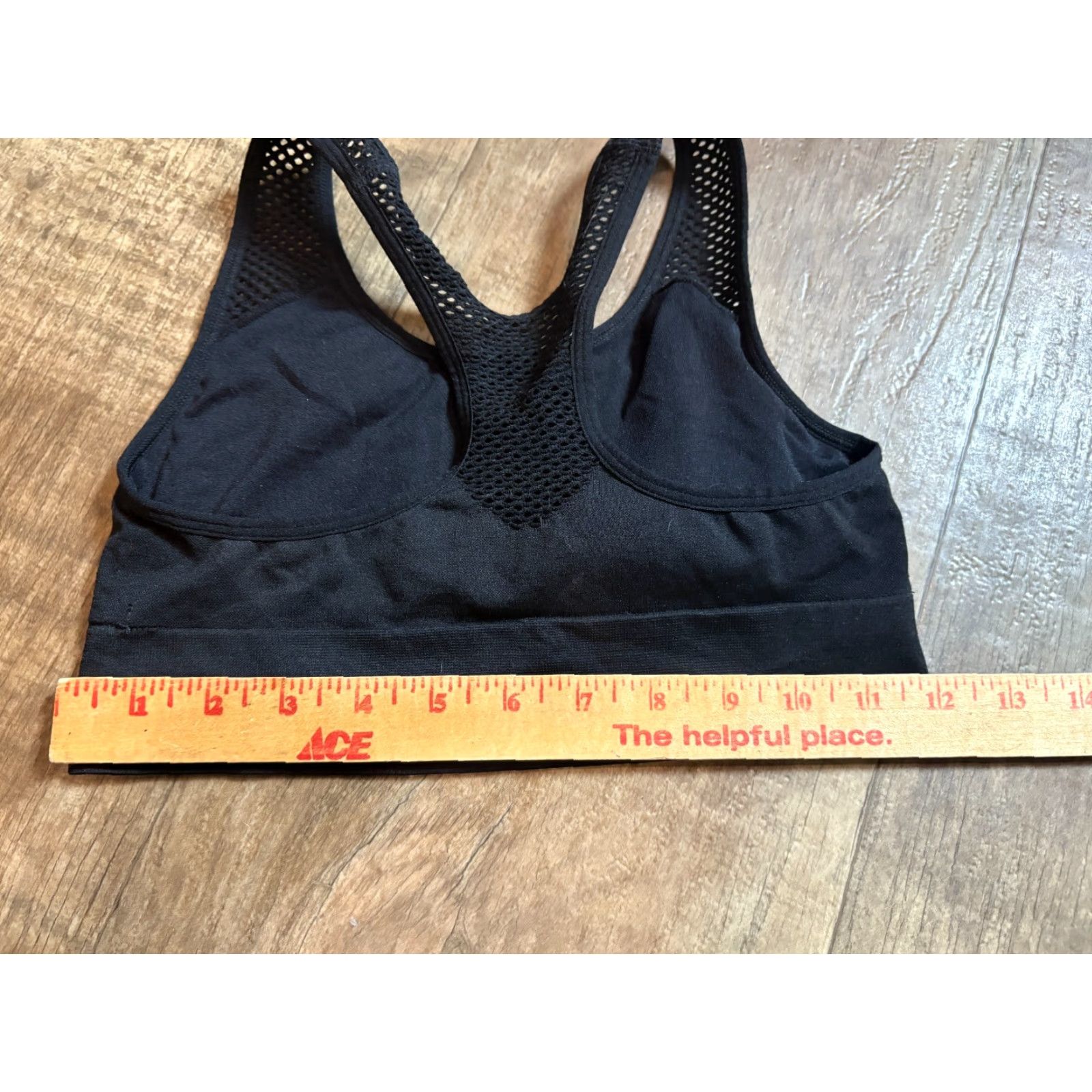 Victoria's Secret PINK Victoria Secret Victoria Sport Sports Bra XS Black Seamless Lightly Lined Size ONE SIZE - 3 Thumbnail