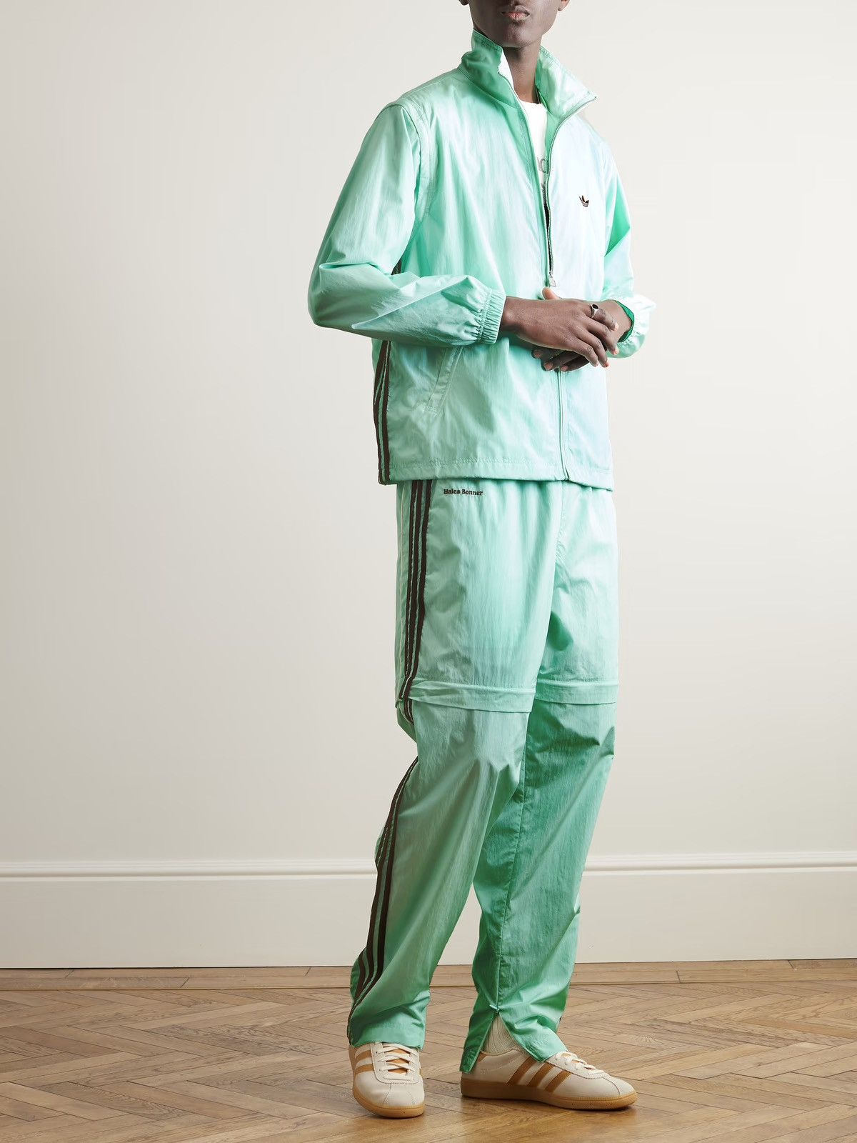 Adidas × Wales Bonner SAMPLE 🧨 wales bonner adidas nylon trackpants Size US 30 / EU 46 - 7 Thumbnail