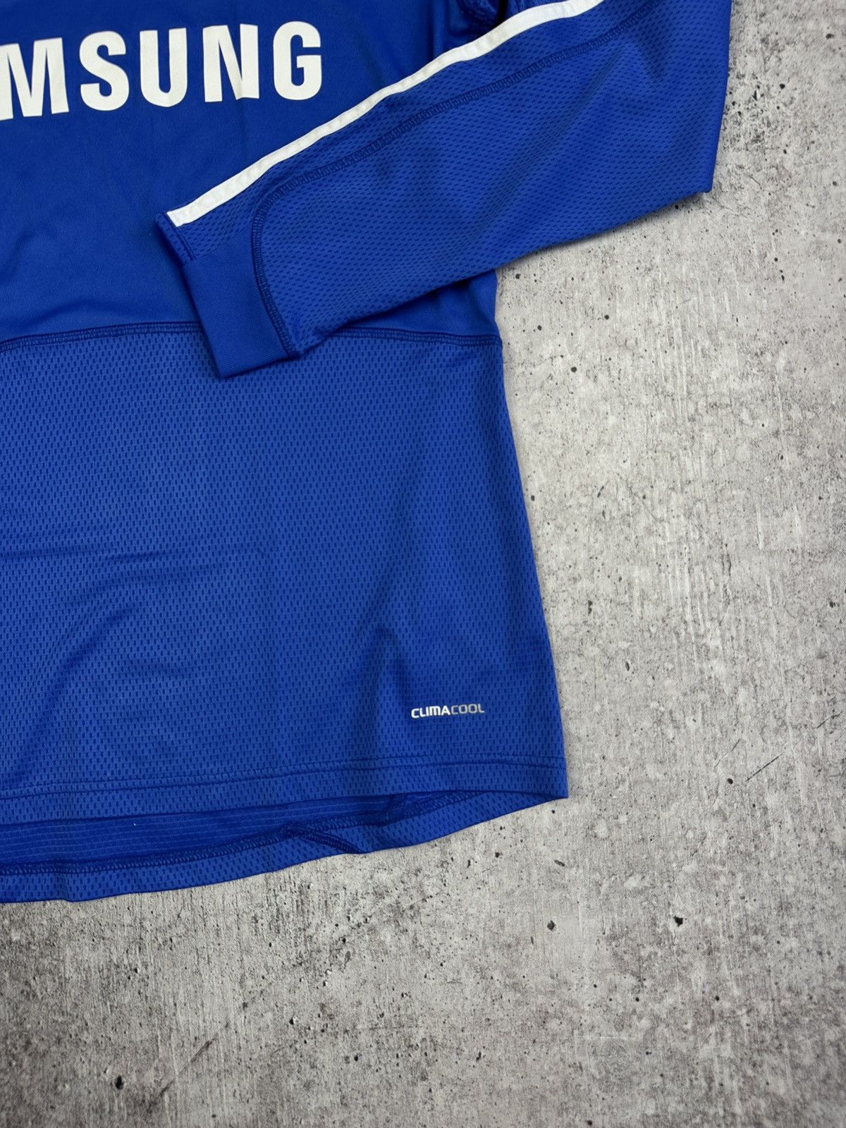 Adidas 2009/10 Adidas Chelsea Vintage Long Sleeve Soccer Jersey Size US S / EU 44-46 / 1 - 4 Thumbnail