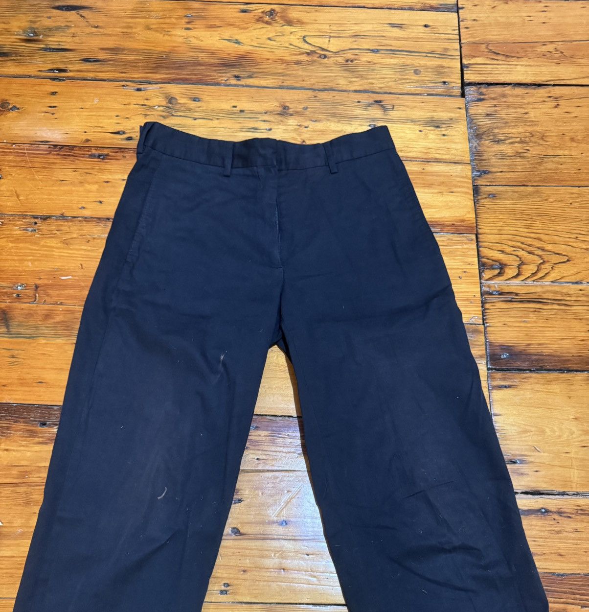 Maison Margiela Maison Margiela black faded dress pants Size US 31 - 2 Thumbnail