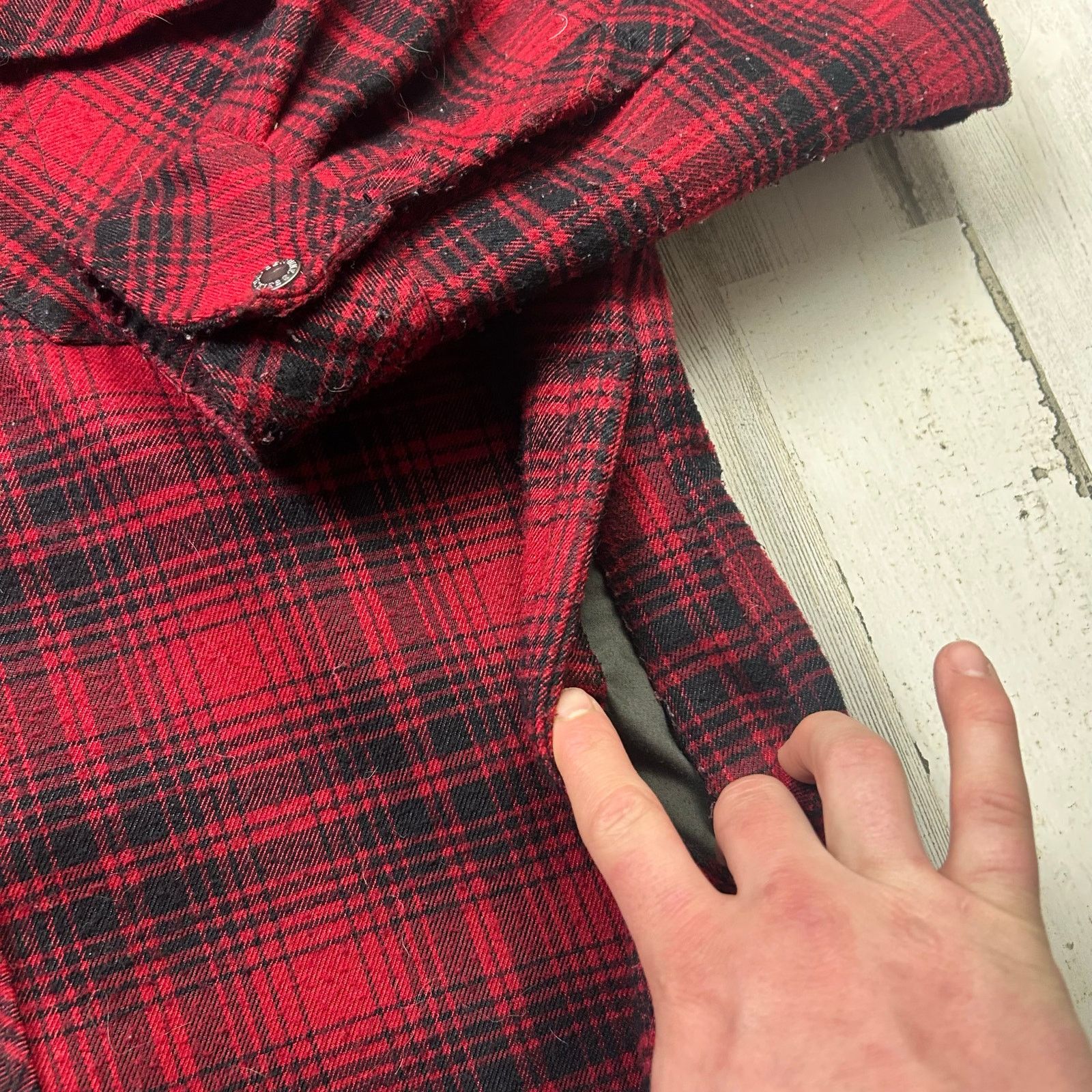 Dickies Dickies Men's Water Repellent Flannel Hooded Shirt Jacket Size US M / EU 48-50 / 2 - 5 Thumbnail