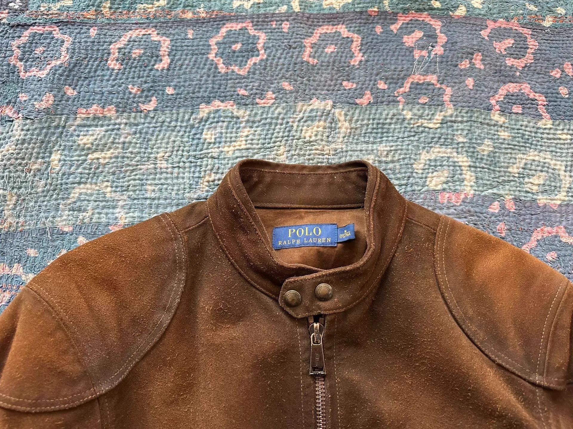 Polo Ralph Lauren Polo RL RRL Distressed Biker Leather Jacket M Size US M / EU 48-50 / 2 - 5 Thumbnail