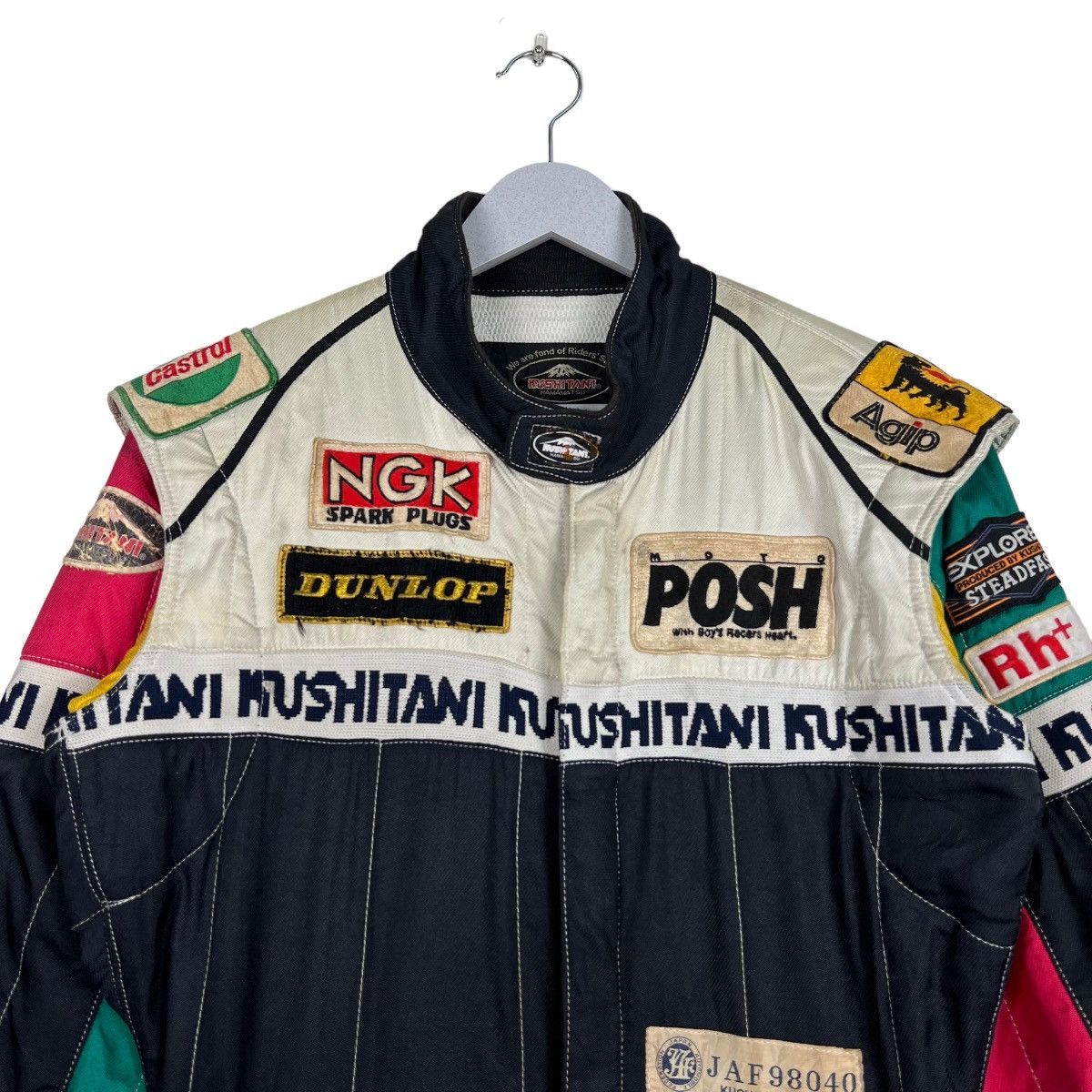 Gear for Sports 🔥 VINTAGE KUSHITANI RACING TEAM SUIT Size US 30 / EU 46 - 7 Thumbnail