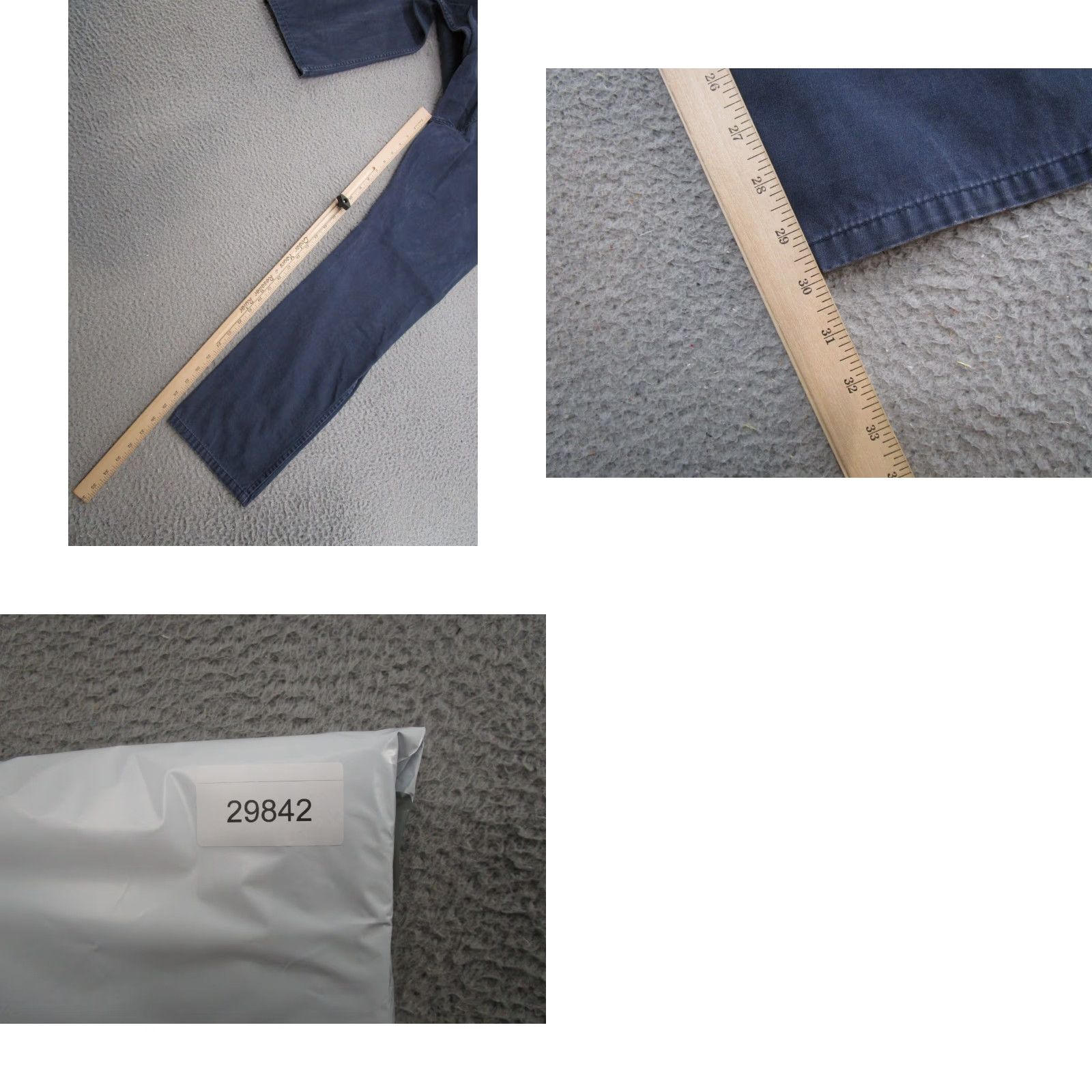 Dockers VTG Dockers Navy Blue University of Michigan Wolverines Pants 32x30 Cotton Khakis Size US 32 / EU 48 - 9 Thumbnail