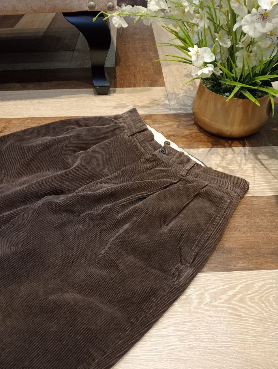 Yohji Yamamoto VINTAGE YOHJI YAMAMOTO AAR DURBAN BAGGY CORDUROY PANTS Size US 30 / EU 46 - 5 Thumbnail