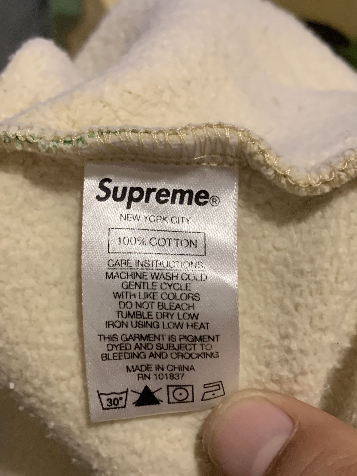 Designer × Supreme SUPREME OVERDYED HOODIE SS20 Size US M / EU 48-50 / 2 - 7 Thumbnail