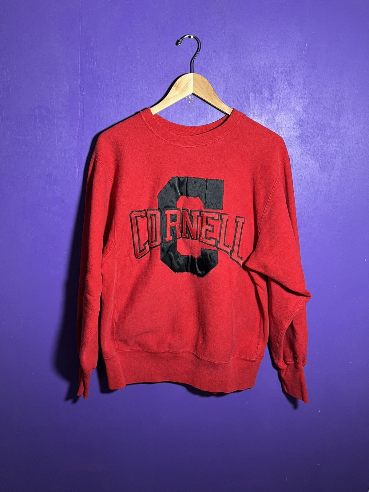Champion × Vintage Vintage 80s Champion Cornell university reverse weave Size US L / EU 52-54 / 3 - 1 Thumbnail
