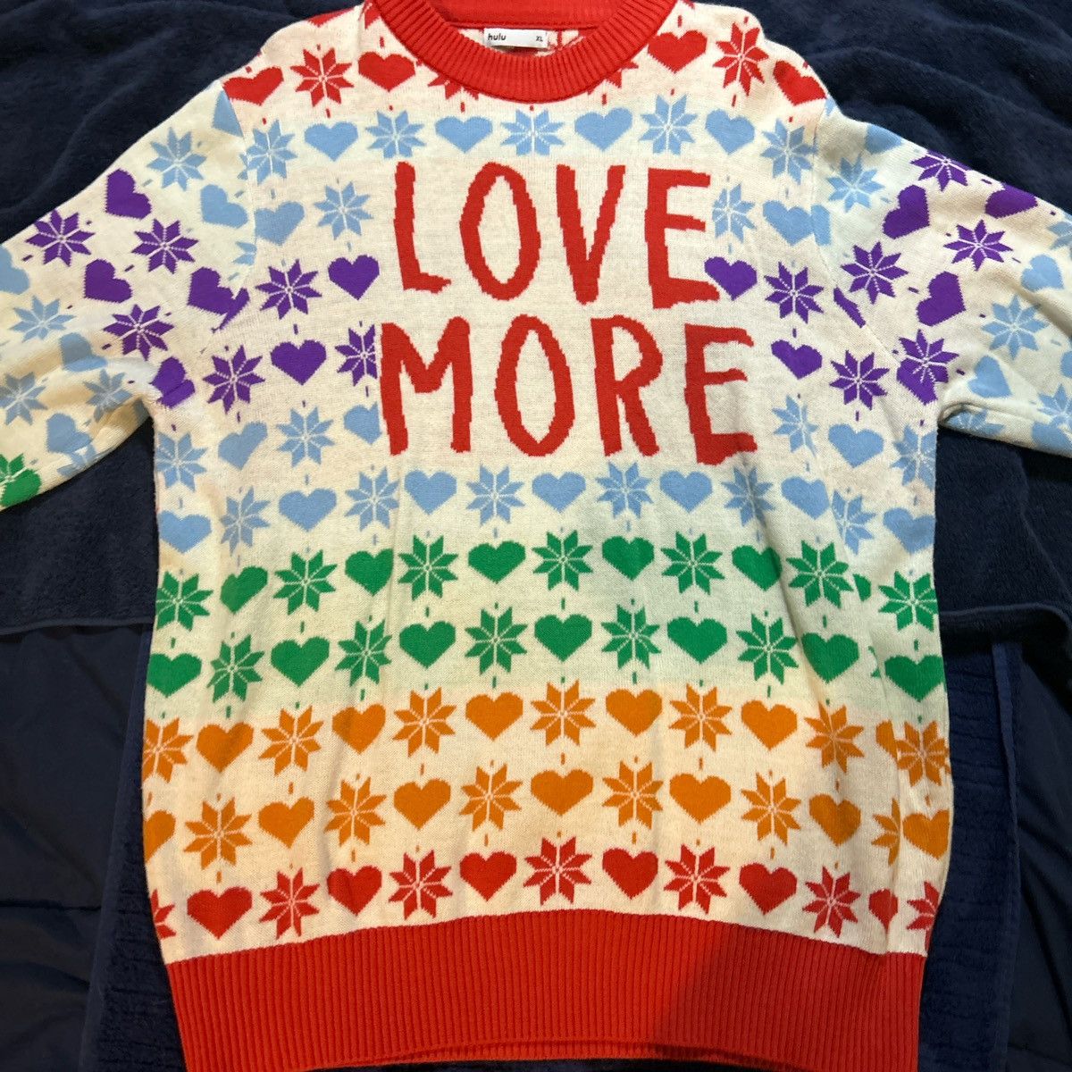 Other Rainbow Pride Hulu Love, Victor Sweater Size US XL / EU 56 / 4 - 1 Thumbnail