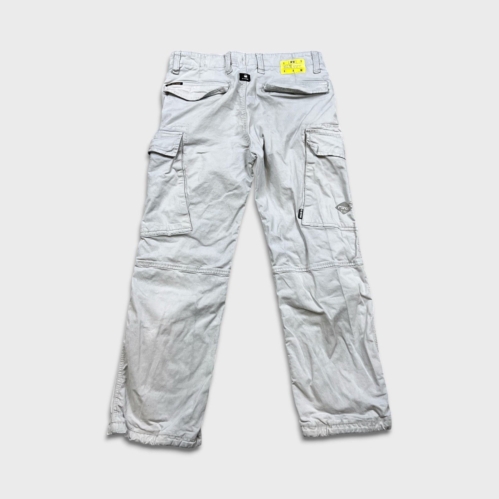 G-Star G Star Raw 3301 Pants 32x27 Straight Utility Cargo Trousers Size US 32 / EU 48 - 5 Thumbnail