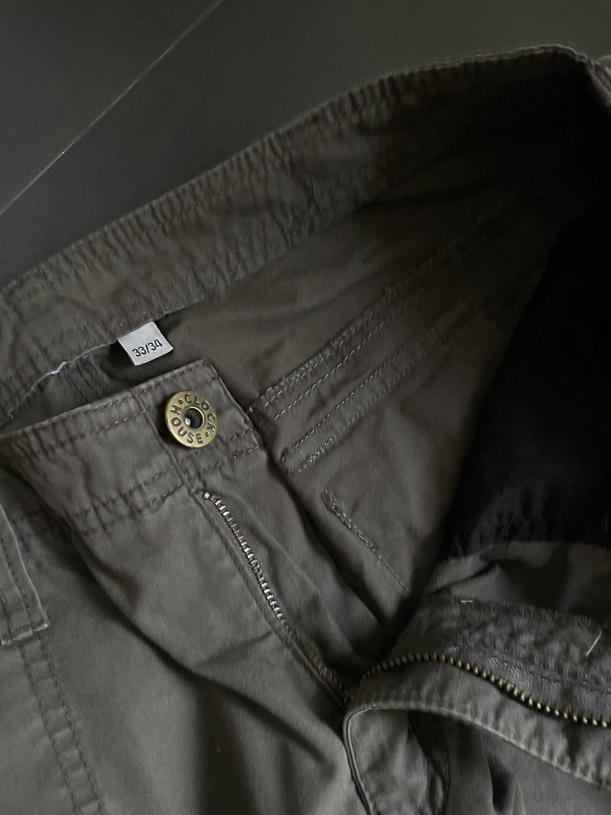 Vintage Vintage Japanese Flared Cargo Zip Pants Bandage Faded Double Size US 32 / EU 48 - 8 Thumbnail