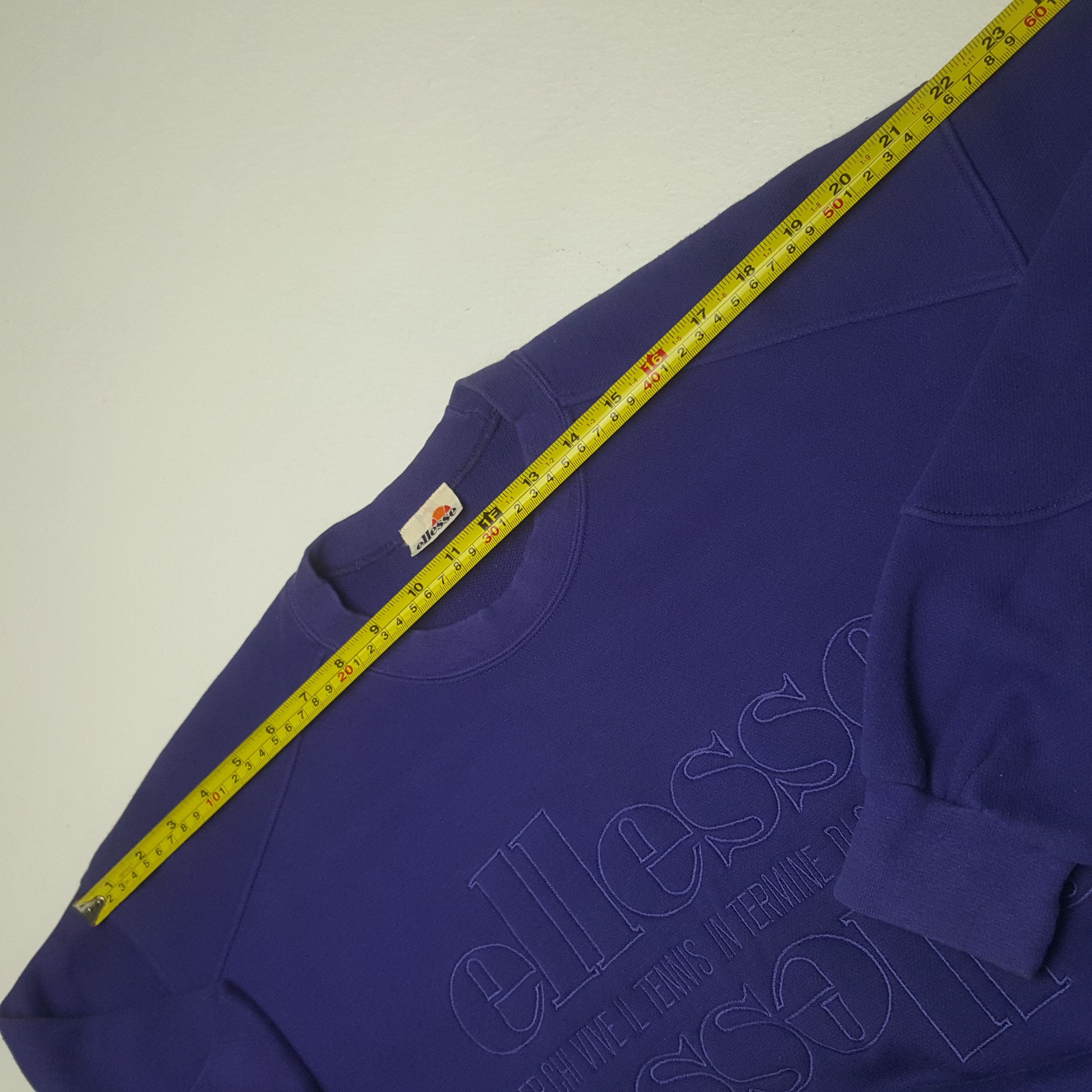 Ellesse Vintage Ellesse Embroidered Logo Sweatshirt Size US S / EU 44-46 / 1 - 10 Thumbnail
