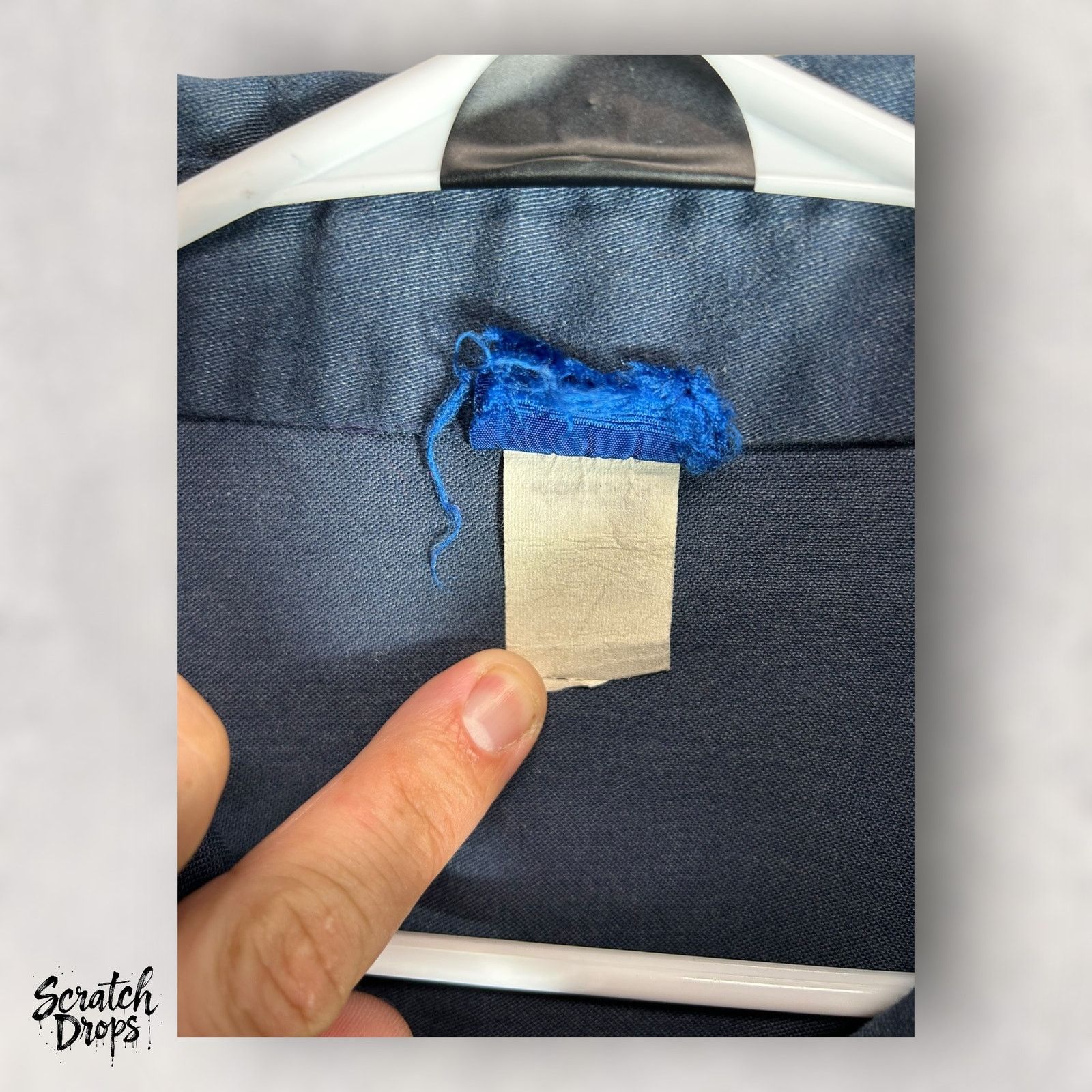 Sears VTG Men 1970s Sears Shacket Jeans Joint Jacket Shirt Blue XL Size US XL / EU 56 / 4 - 2 Thumbnail