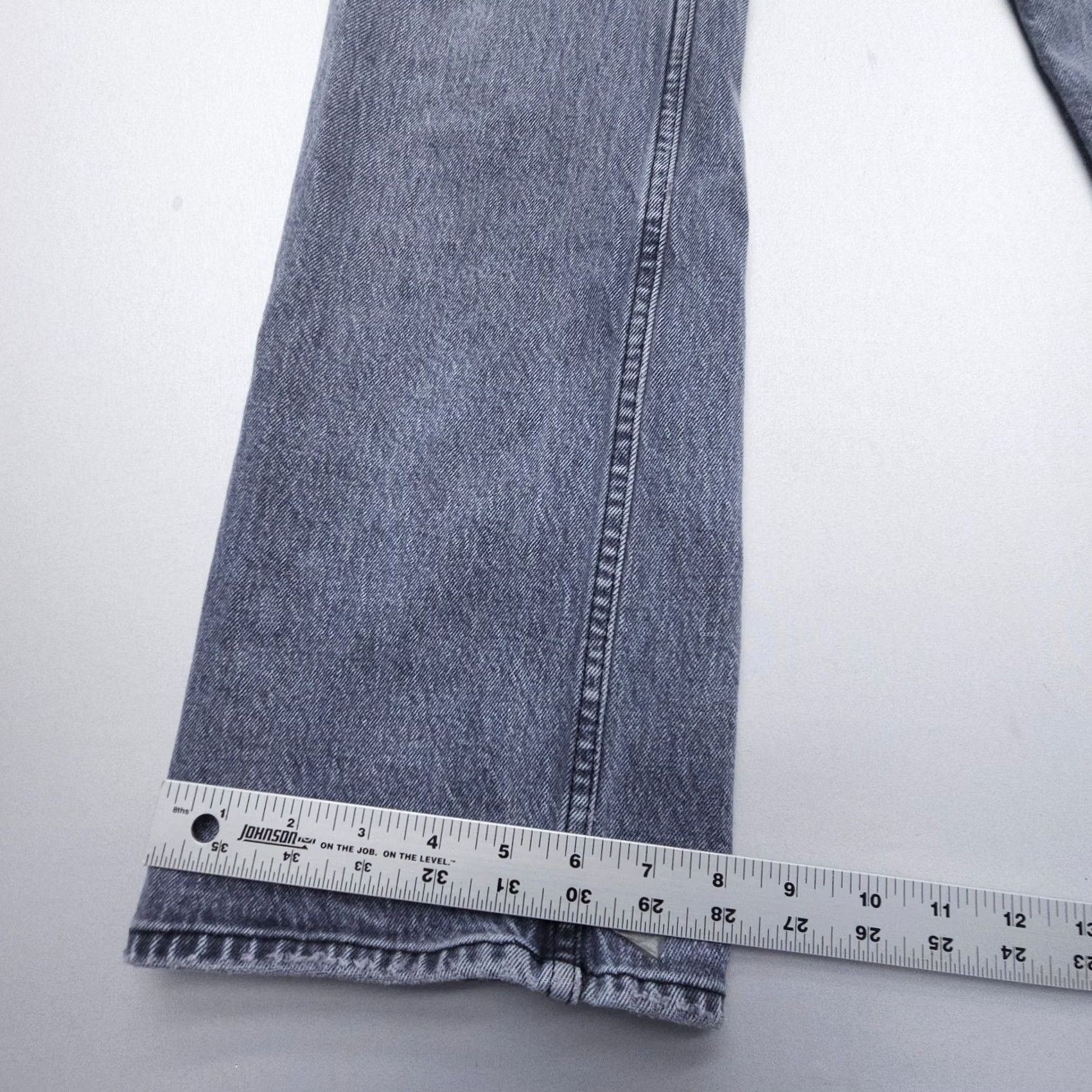 Abercrombie & Fitch Abercrombie & Fitch 90s Relaxed High Rise Jeans Womens 24 Gray Black Size 24" / US 00 / IT 34 - 6 Thumbnail