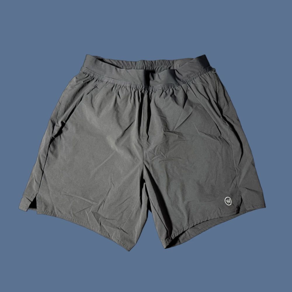Vintage Whoop Any-Wear Performance Shorts Mens M Black 6" Inseam 4.0 Pocket Lined Athletic Polyester Spandex Gym Running Cross Training Size US 31 - 1 Thumbnail