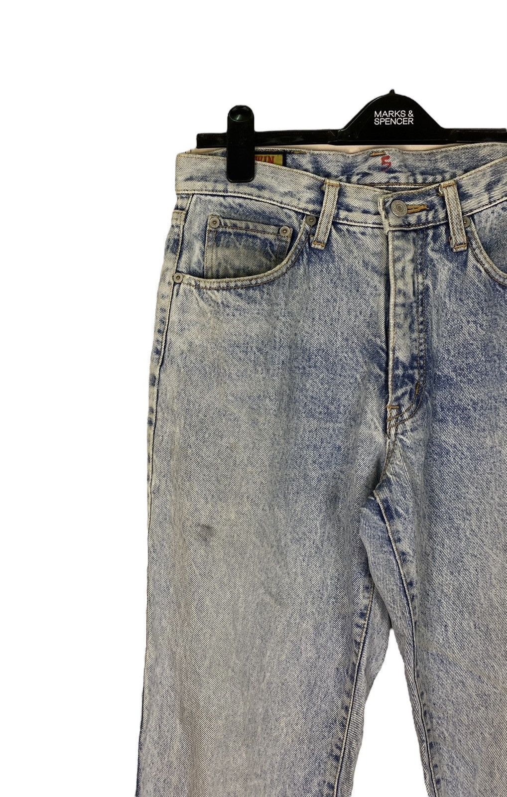 Edwin × Vintage Edwin Non Selvedge Acid Wash Denim Size US 32 / EU 48 - 5 Thumbnail