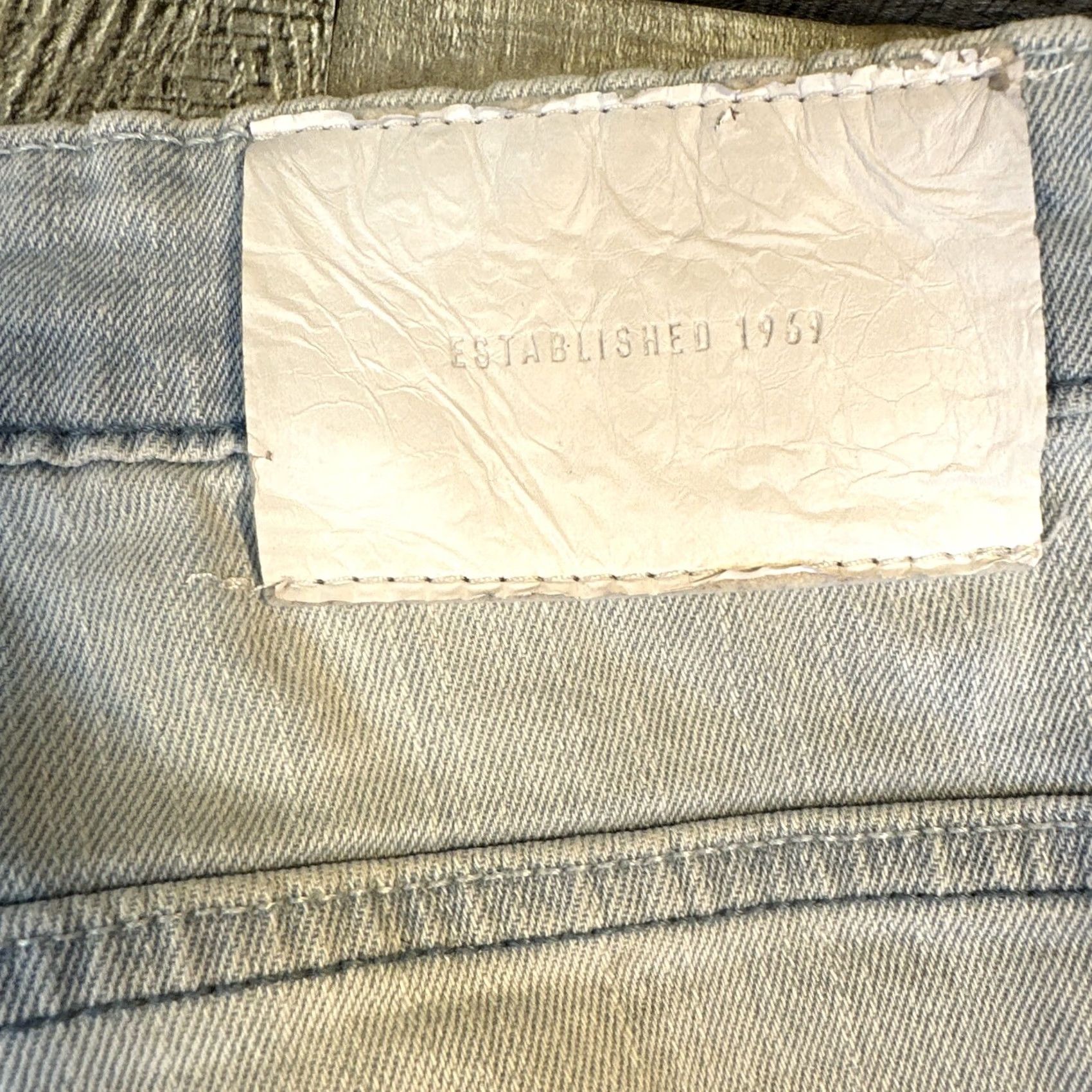Denim & Co. Denim Co. Slim Jeans Blue 32 x 34 Jeans Slim Low Rise Straight Men 5-Pocket Denim Co. Jeans Regular Modern Style Comfort Stretch Size US 32 / EU 48 - 4 Thumbnail