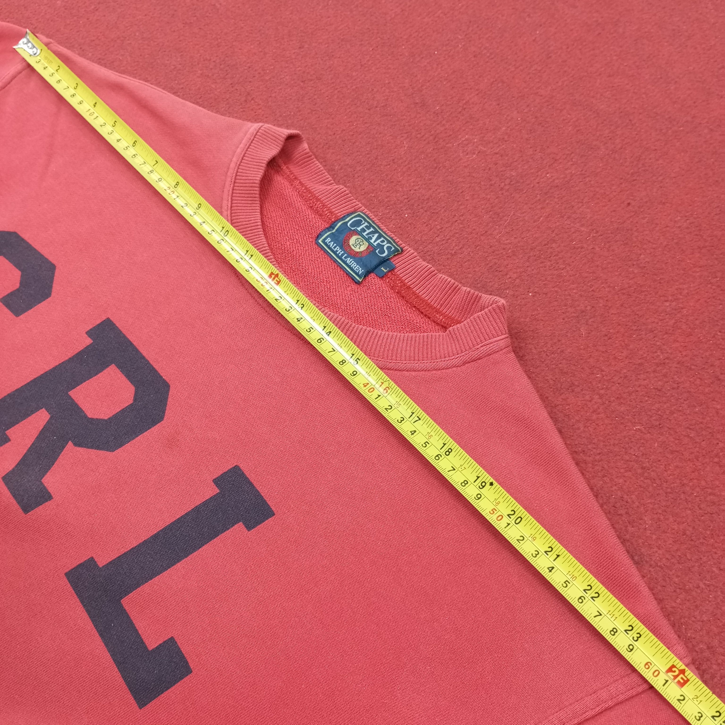 Chaps Ralph Lauren Chaps Ralph Lauren Fashion Style Sweatshirt c237n19 Size US XL / EU 56 / 4 - 10 Thumbnail