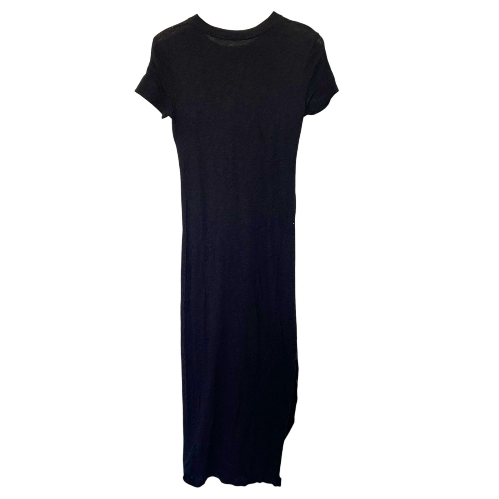 Other Stateside Black Supima Cotton Short Sleeve Maxi Dress Sz S Size S / US 4 / IT 40 - 4 Thumbnail