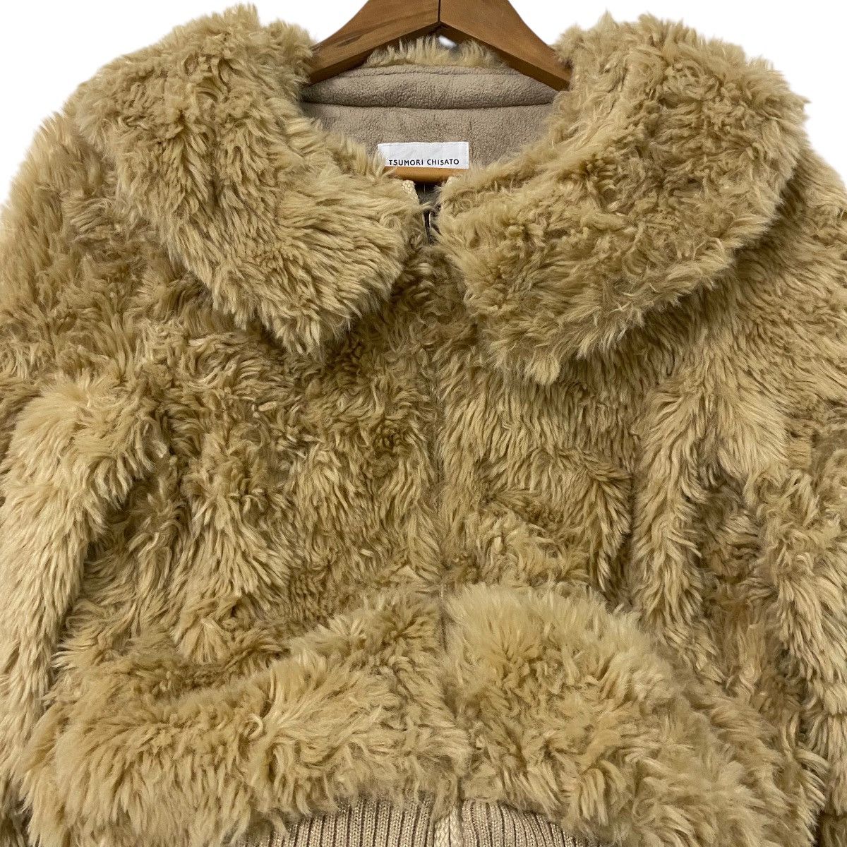 Issey Miyake × Japanese Brand × Tsumori Chisato ☀️Tsumori Chisato fur bomber zipper jacket Size US S / EU 44-46 / 1 - 5 Thumbnail