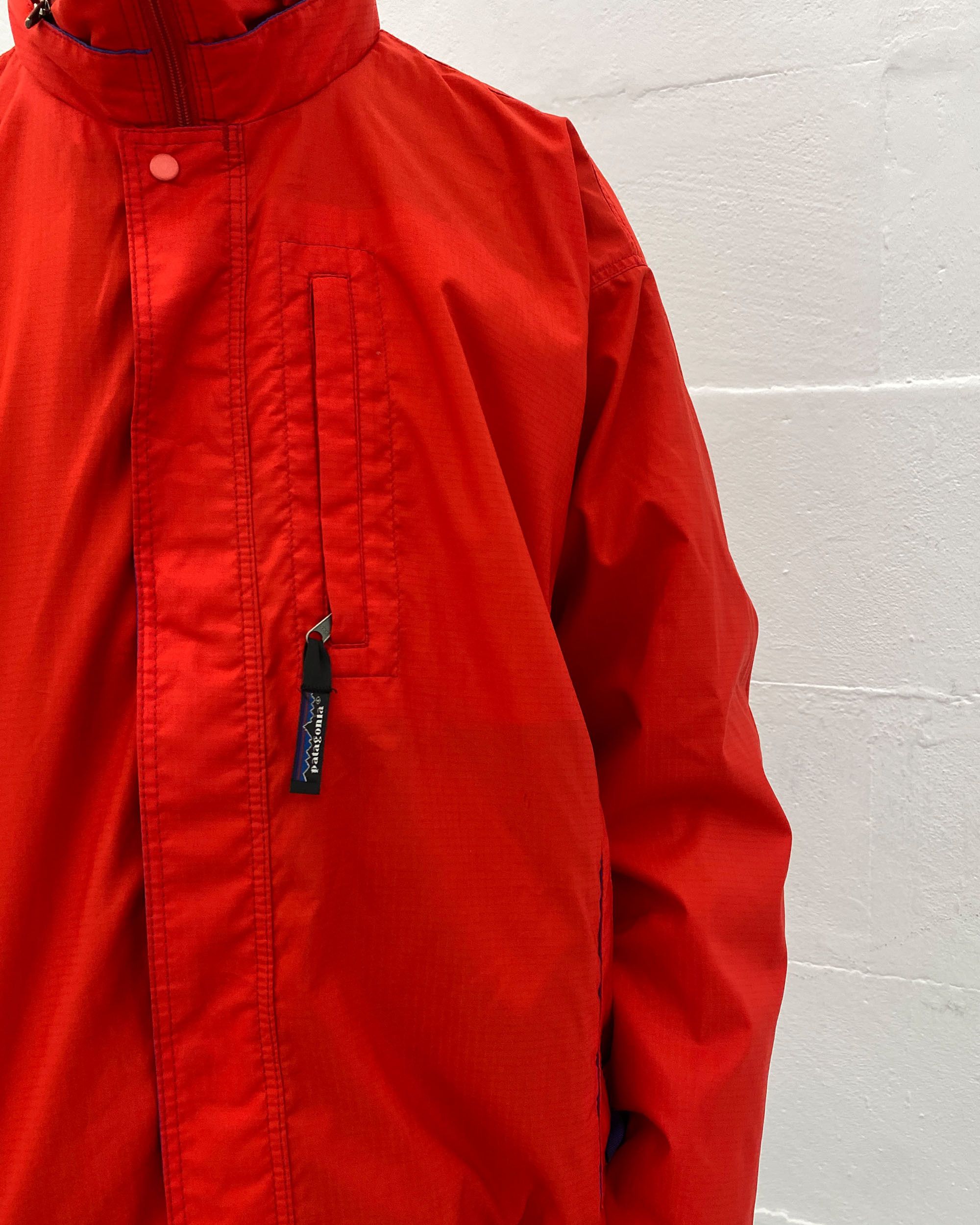 Patagonia SS1993 1990s Made in USA Ripstop Hooded Jacket Size US L / EU 52-54 / 3 - 17 Thumbnail