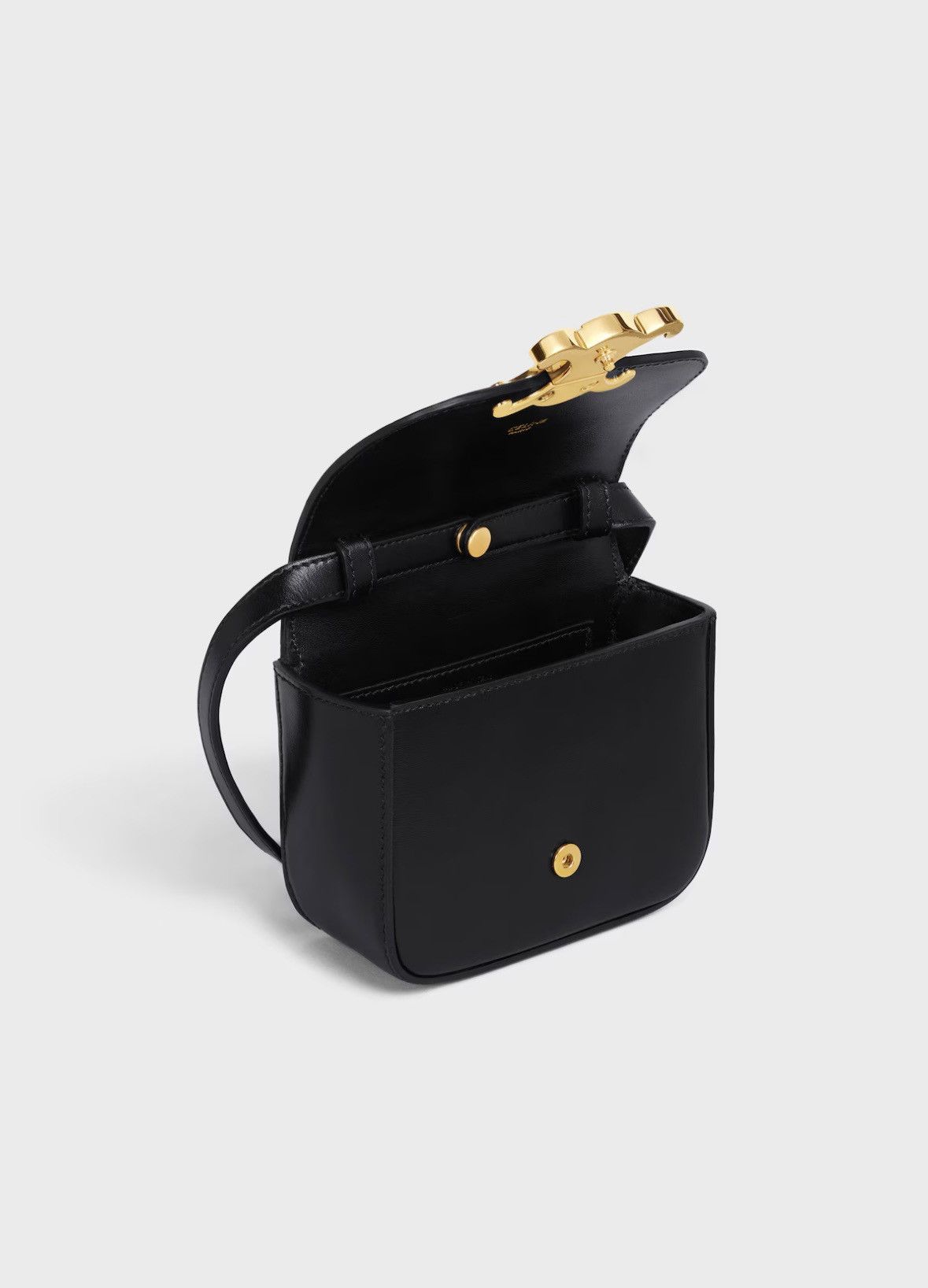 Celine Celine Mini Triomphe Bag Black Size ONE SIZE - 20 Thumbnail