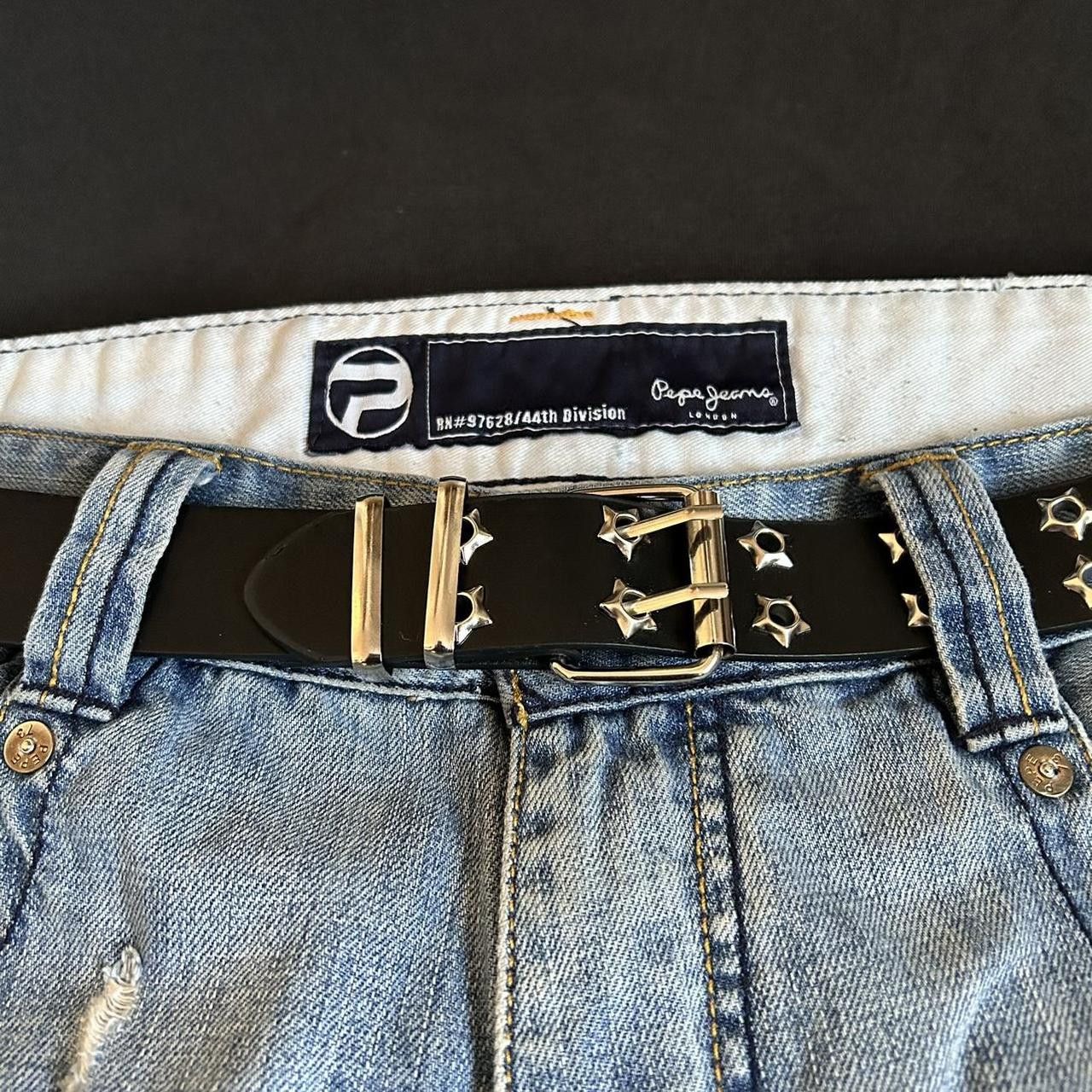 Japanese Brand × Vintage Y2K 2000s Style Star-studded Western Skater Belt Size ONE SIZE - 6 Thumbnail