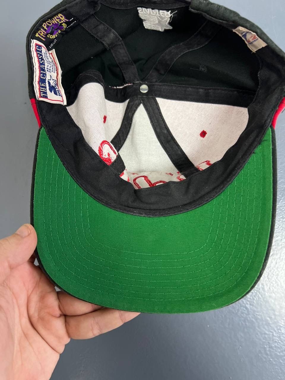 Other Vintage 90s Chicago Bulls Starter Snapback Baseball Cap Big Size ONE SIZE - 20 Thumbnail