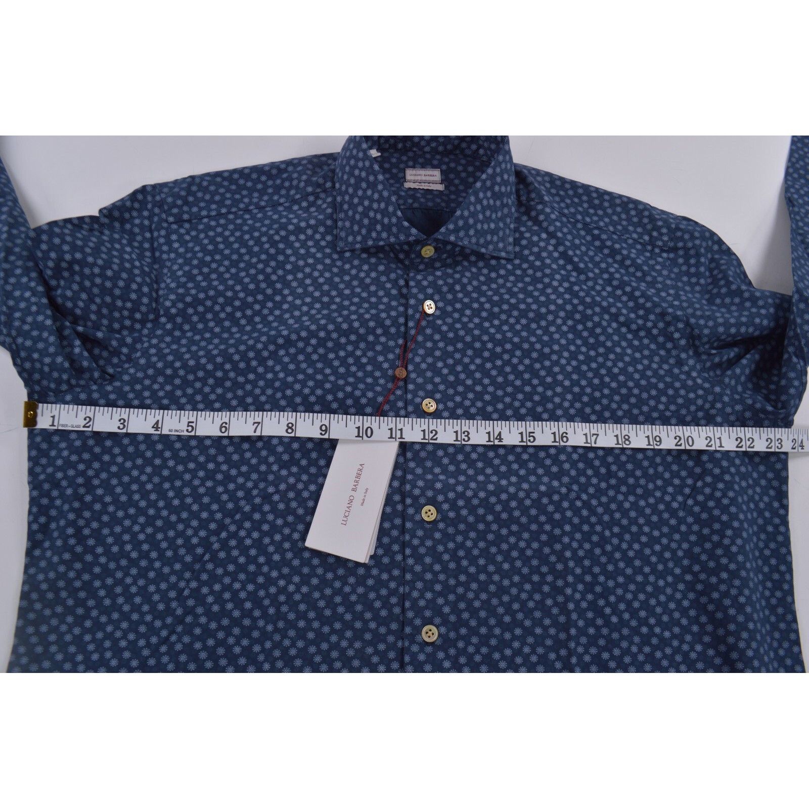 Luciano Barbera Luciano Barbera New with tags Shirt Size L US In Blue Size US L / EU 52-54 / 3 - 6 Thumbnail