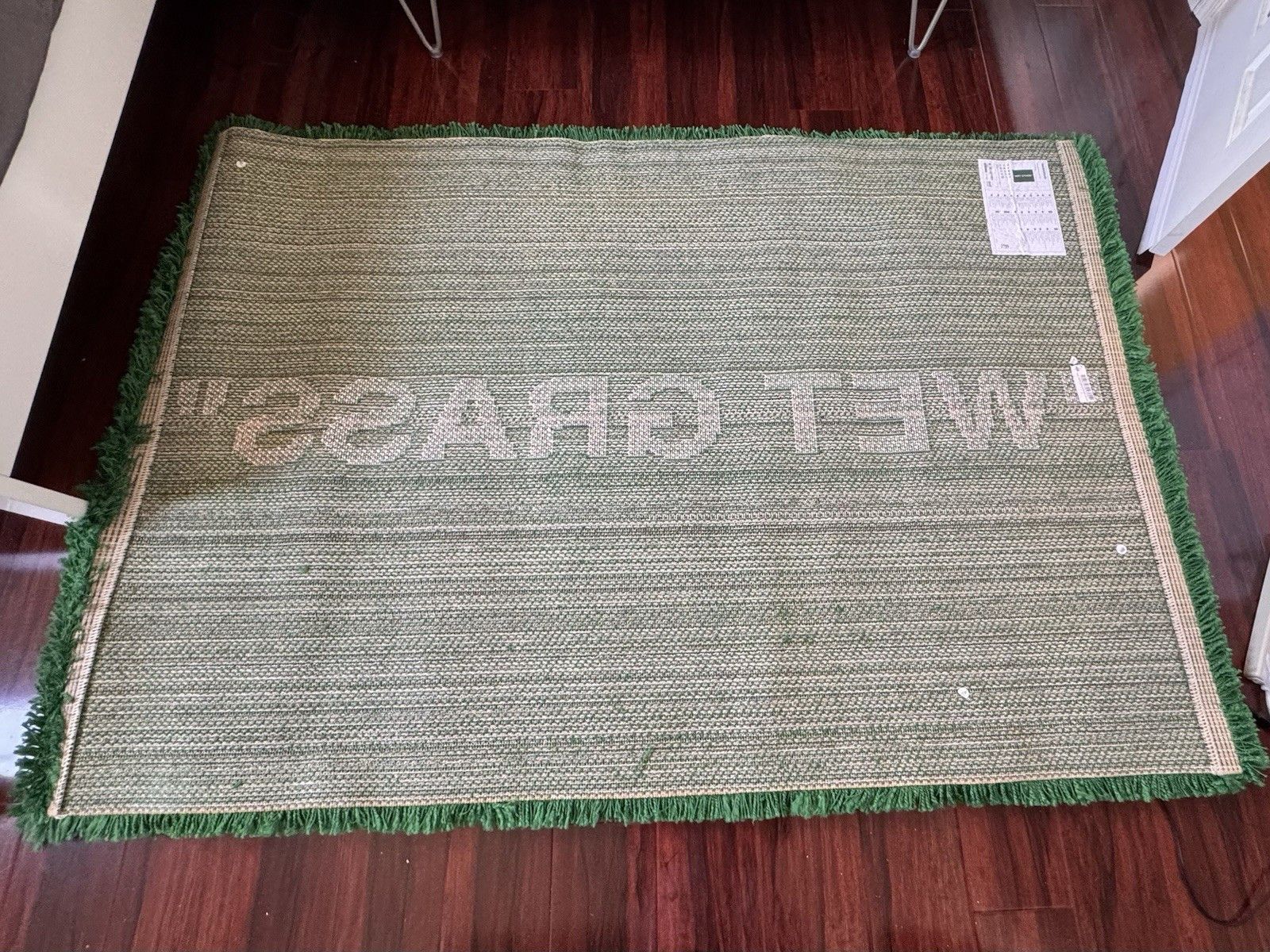 Ikea × Virgil Abloh Virgil Abloh IKEA MARKERAD "WET GRASS" Rug Green Off-White Size ONE SIZE - 2 Thumbnail