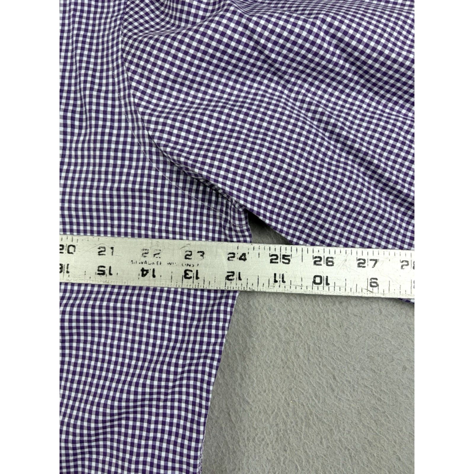 Ermenegildo Zegna Ermenegildo Zegna Shirt Mens XL Blue Check Plaid Long Sleeve Button Down Casual Size US XL / EU 56 / 4 - 6 Thumbnail
