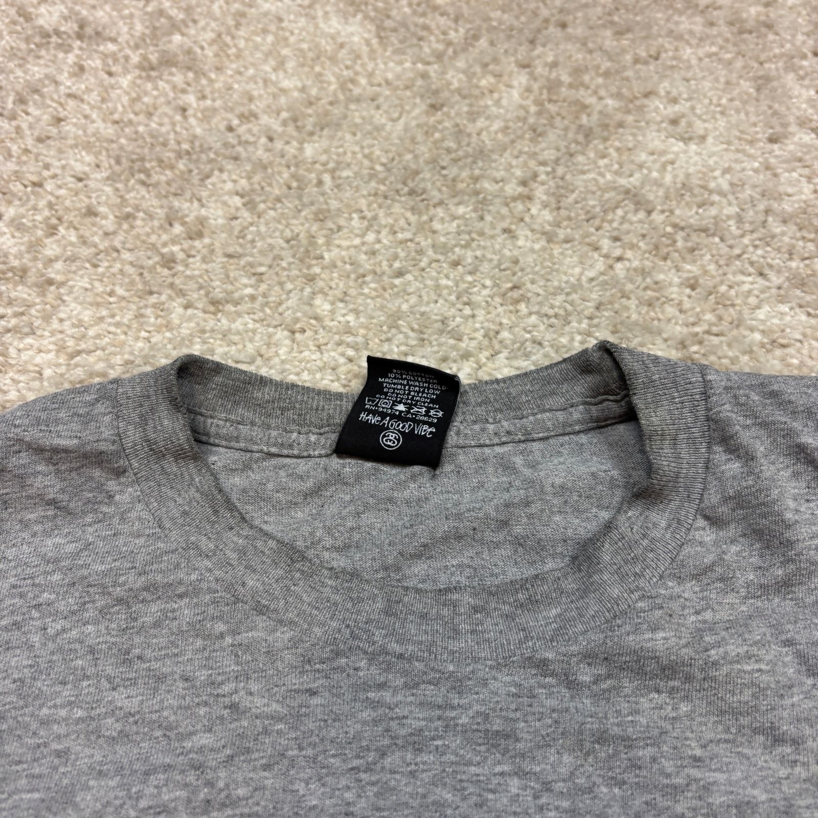 Stussy Stussy Worldwide Short Sleeve Crew T Shirt Men's XL Size US XL / EU 56 / 4 - 8 Thumbnail