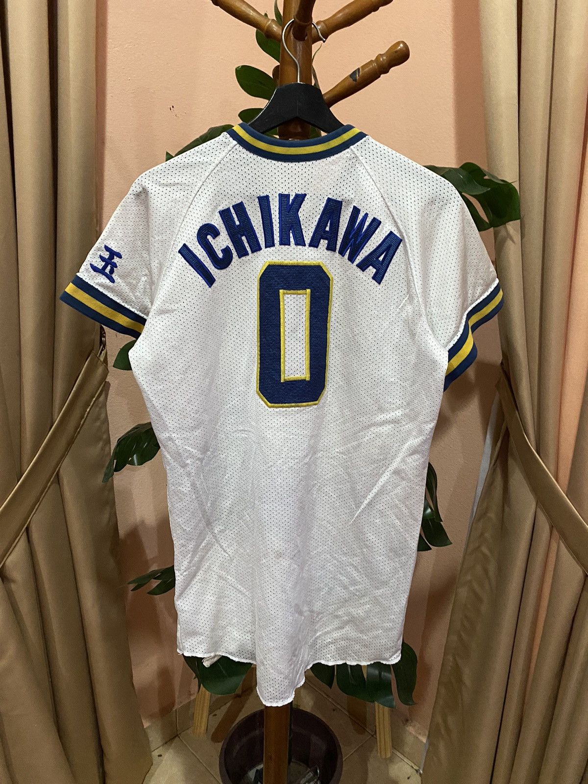 Mizuno VINTAGE NINETYS ICHIKAWA BASEBALL JERSEY Size US M / EU 48-50 / 2 - 8 Thumbnail