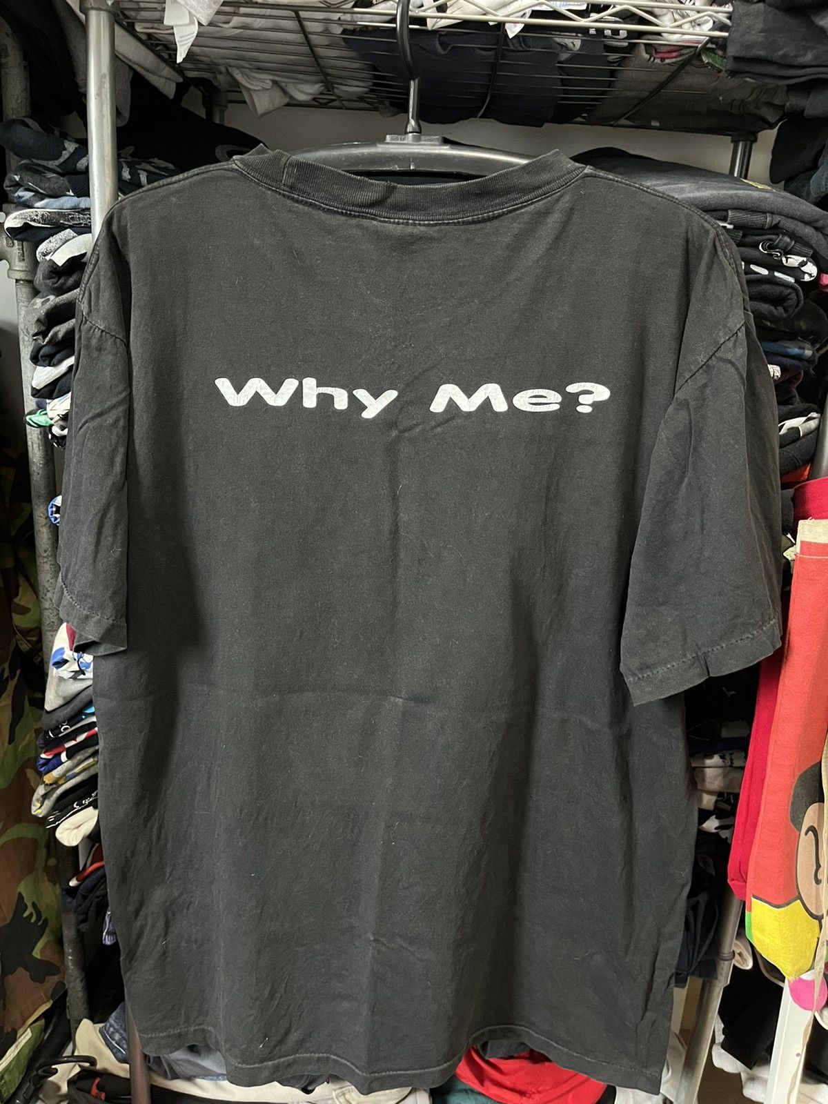 Vintage Punk Kid Why me? Parody Tee 90s Size US L / EU 52-54 / 3 - 2 Thumbnail