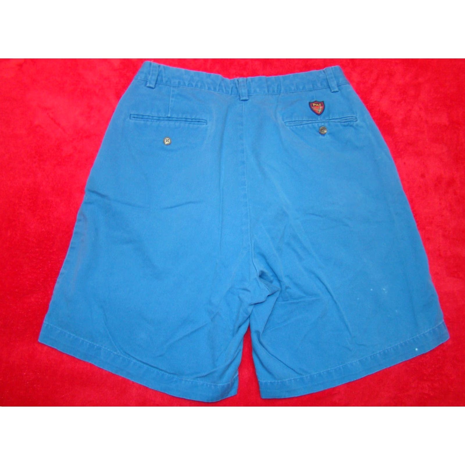 Ralph Lauren Ralph Lauren Polo Golf Mens Shorts Blue 32 Classic Fit Shield RL Size US XS / EU 42 / 0 - 5 Thumbnail