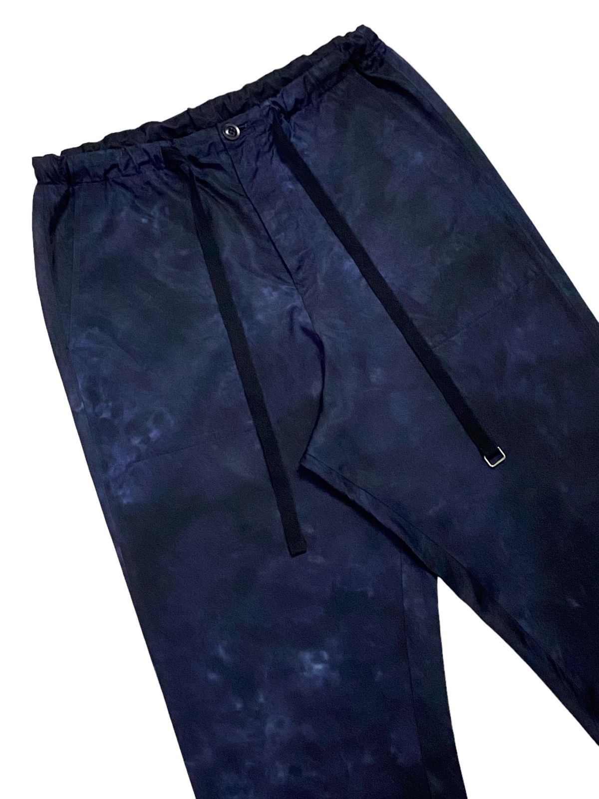 Yohji Yamamoto Yohji Yamamoto Uneven Dyeing Belted Trousers Pants Size 30" / US 8 / IT 44 - 17 Thumbnail