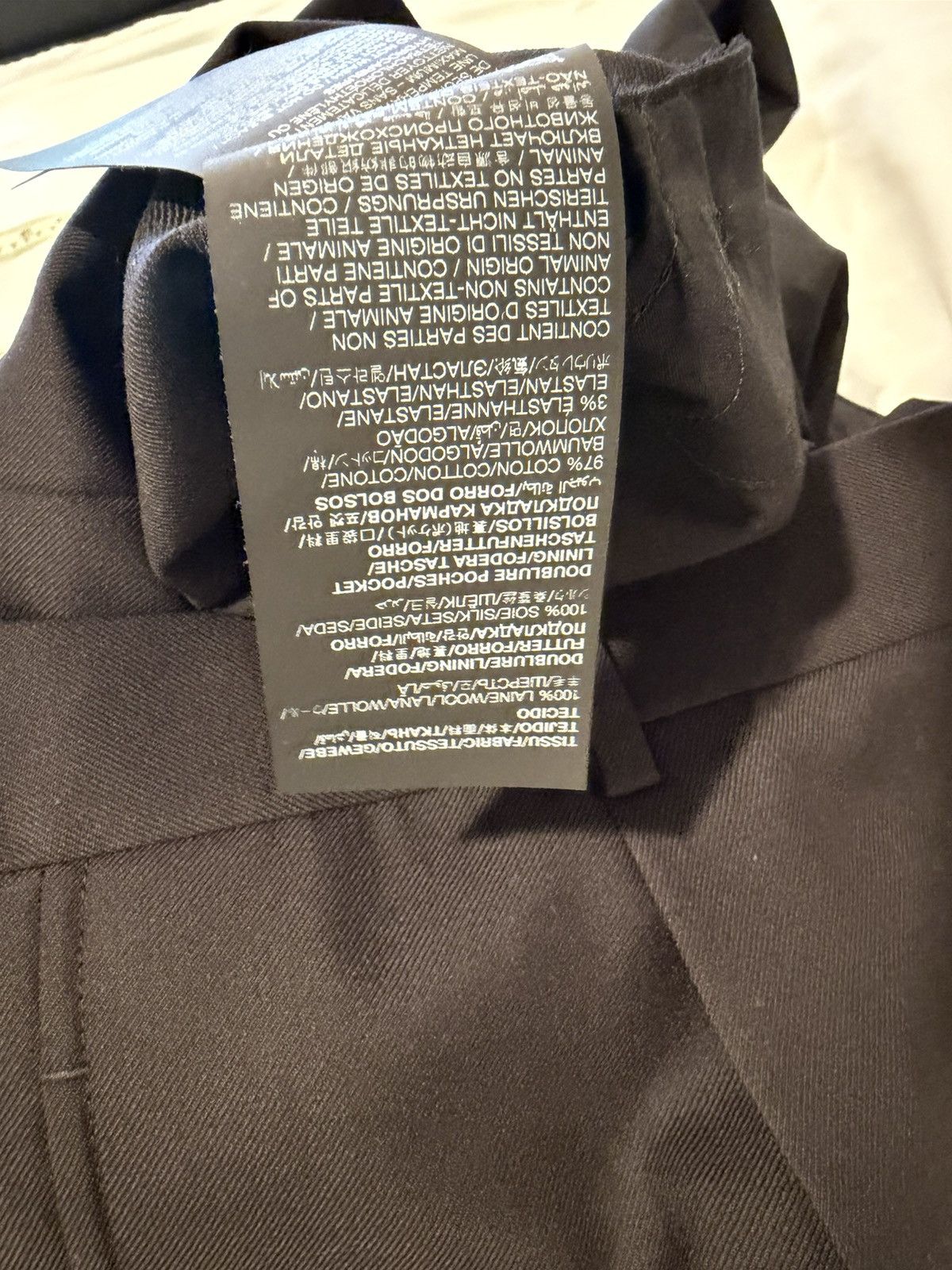 Saint Laurent Paris Saint Laurent mens 2024 wool pants. 54/38. $1350 Size US 38 / EU 54 - 11 Thumbnail