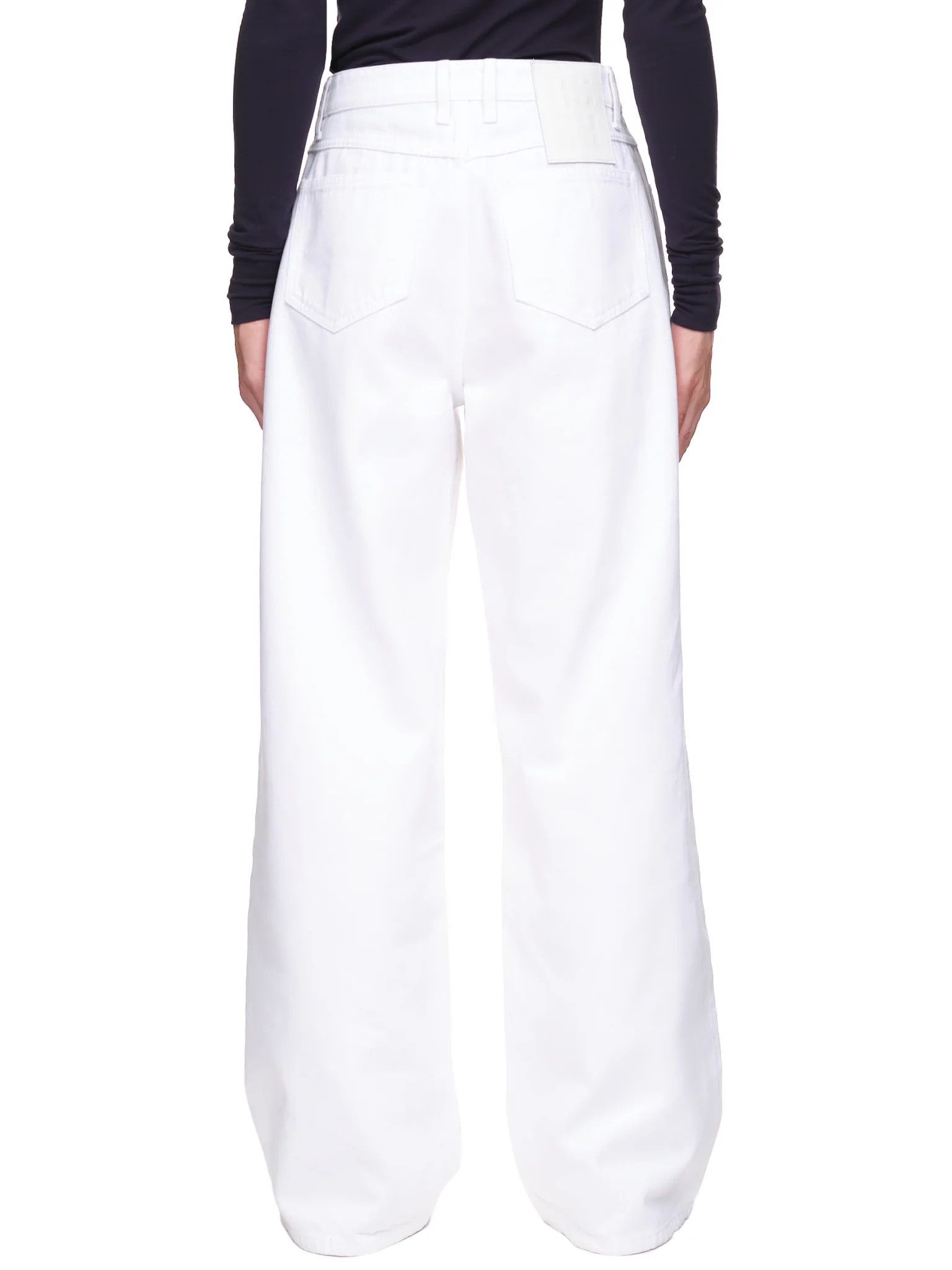 Raf Simons o1y0325 Denim Pant in White Size US 31 - 5 Thumbnail