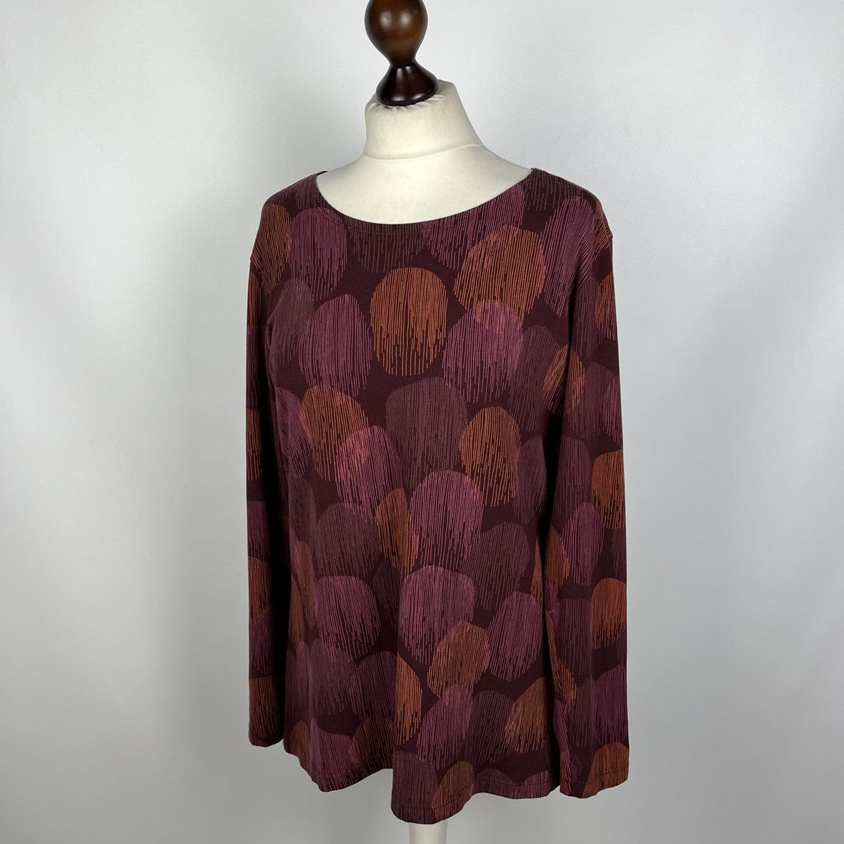Gudrun Sjoden Ladies Gudrun Sjoden Geometric Pattern Long Sleeve Tunic Size L / US 10 / IT 46 - 21 Thumbnail