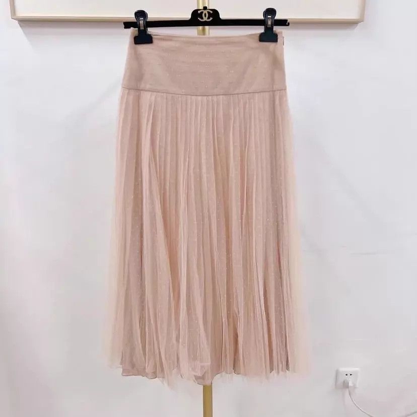 Dior Dior Pink Skirt F36 Size 26" / US 2 / IT 38 - 1 Thumbnail