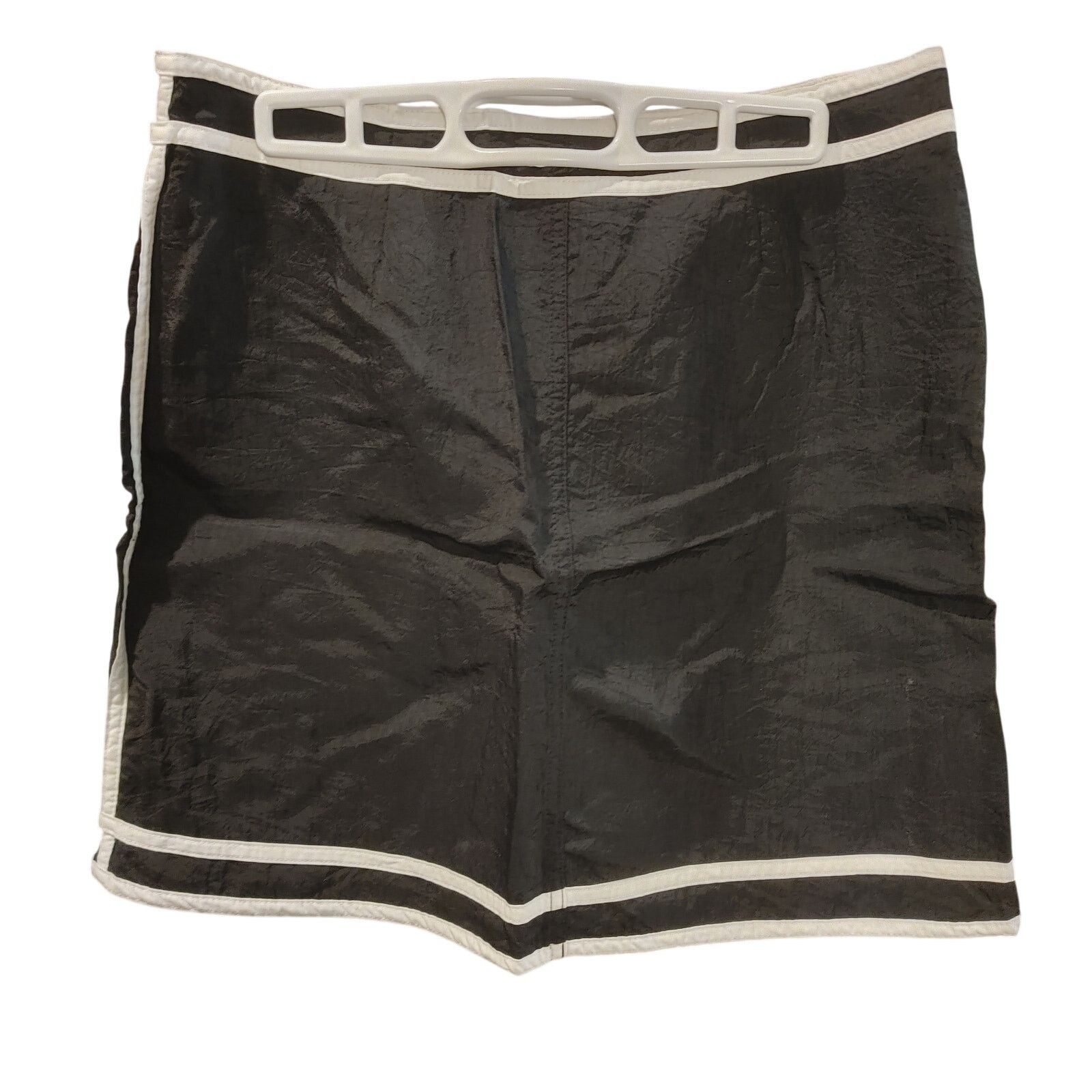 Jantzen VTG Jantzen Women M Black/White Nylon Sportswear Mini Skirt Size 30" / US 8 / IT 44 - 1 Thumbnail
