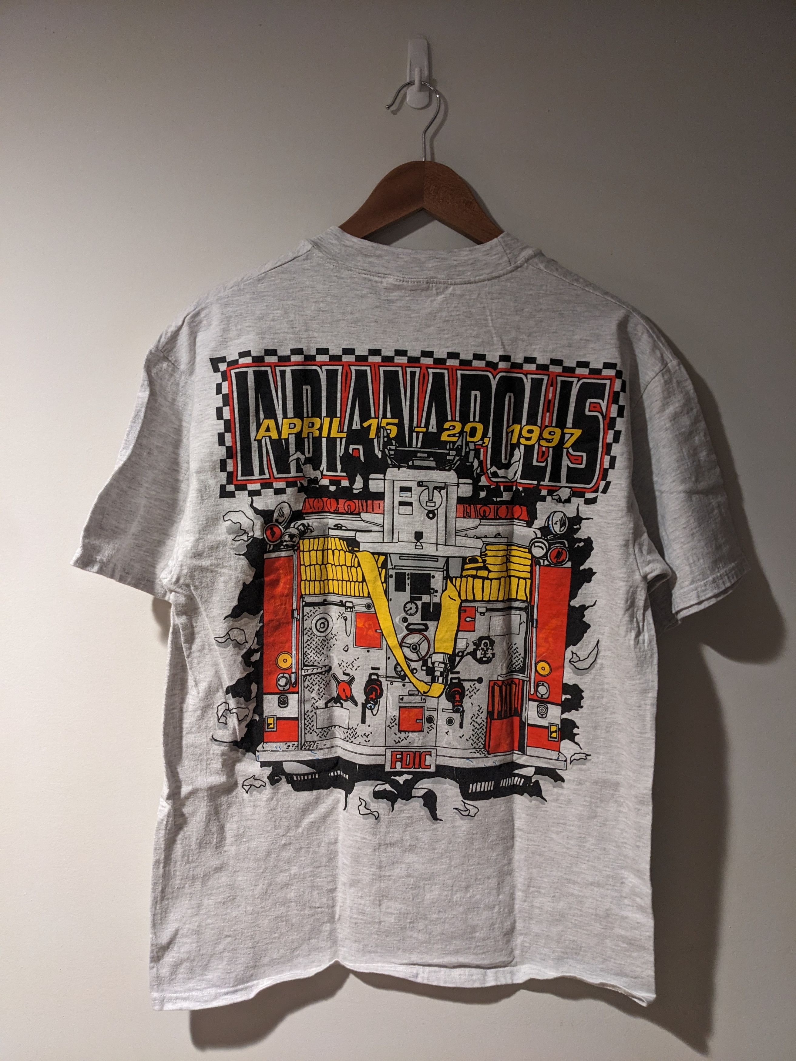 Other Vintage 1997 Fire Fighter Department Instructors T-Shirt Size US L / EU 52-54 / 3 - 4 Thumbnail