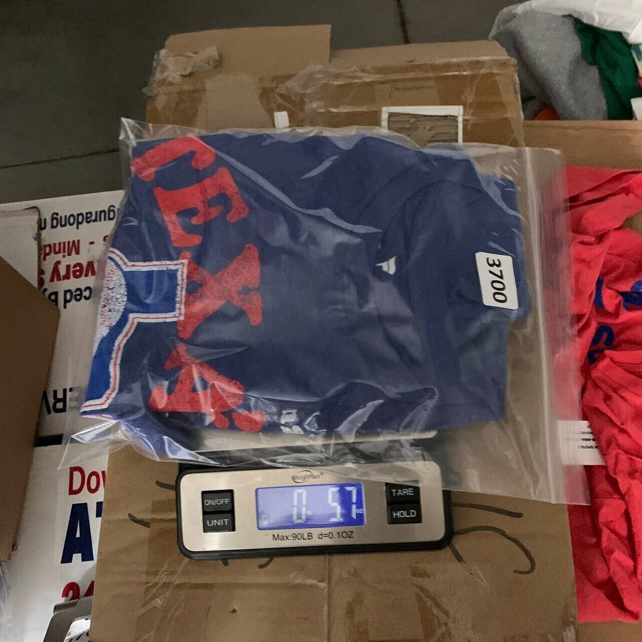 MLB Texas Rangers MLB Large Fanatics Casual T-Shirt Blue New Men Size US L / EU 52-54 / 3 - 7 Thumbnail