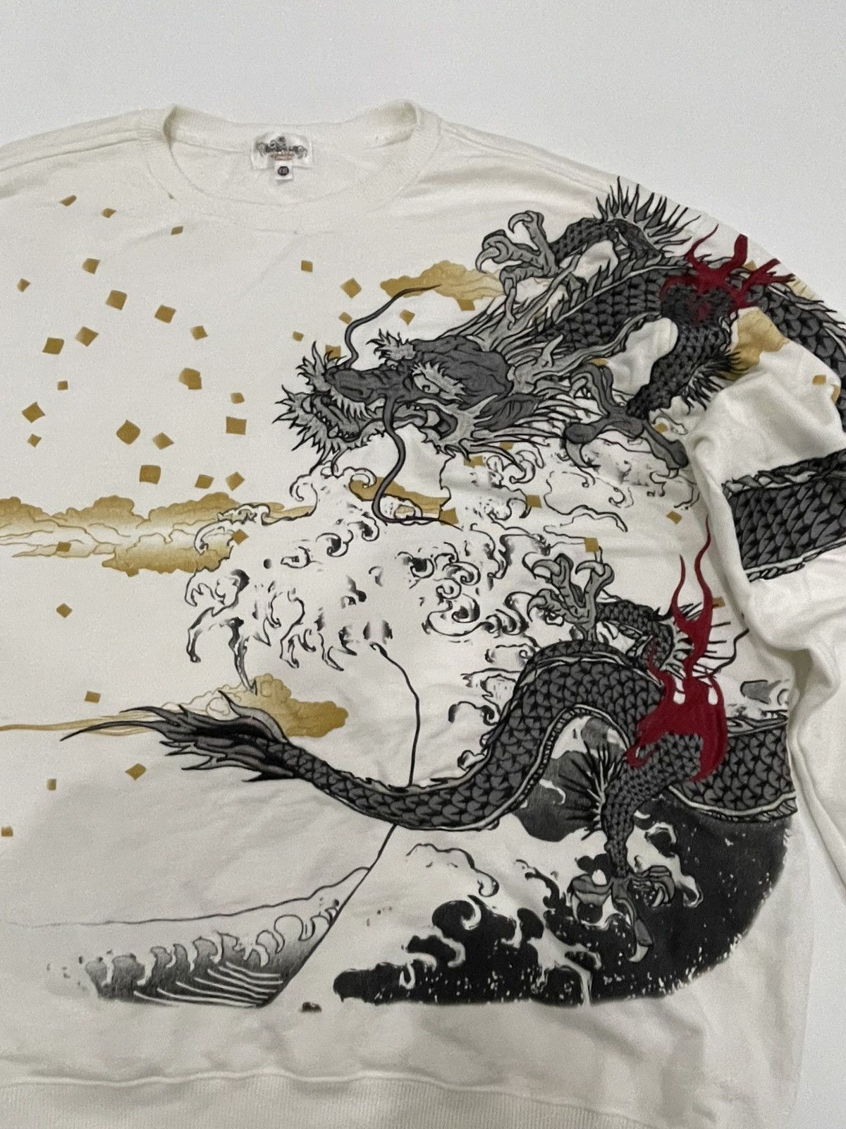 Karakuri Tamashii sukajan sweatshirt karakuri tamashi dragon embroidered Size US XXL / EU 58 / 5 - 3 Thumbnail