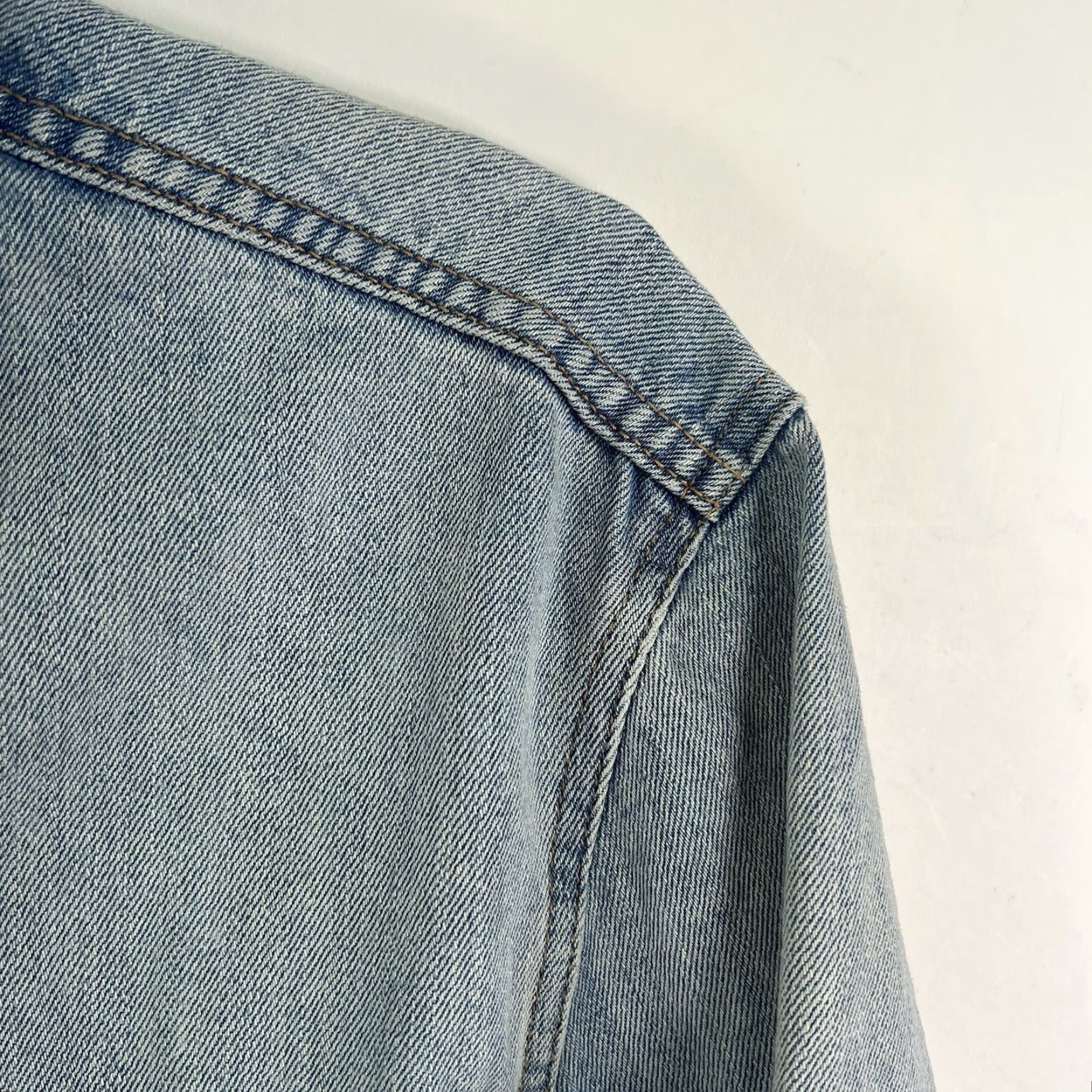 Levi's Levi's Trucker Jacket Denim Blue Mens XL 80s Size US XL / EU 56 / 4 - 2 Thumbnail