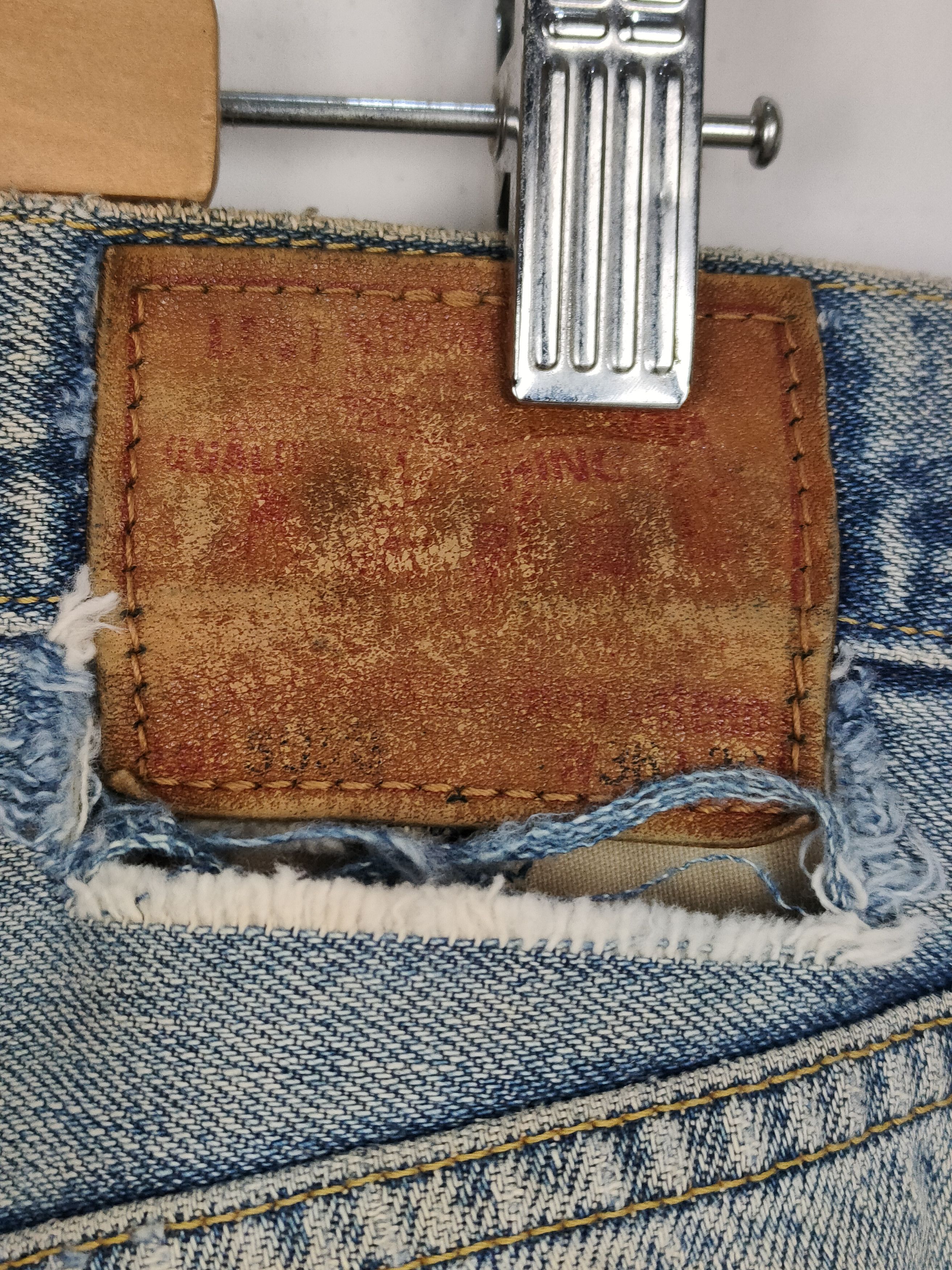 Levi's × Vintage Vintage Levi's Big E J22 button Selvedge Denim Pant Size US 33 - 6 Thumbnail