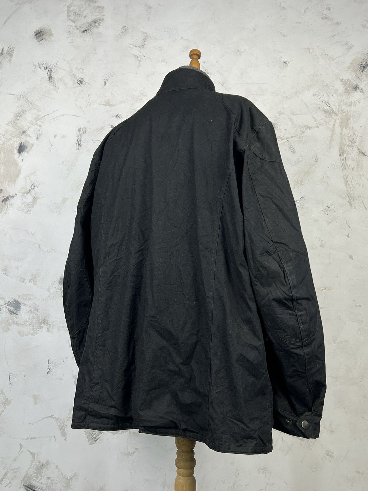 Vintage Vintage Richa Motorcycle Waxed Jacket Padded Riding Coat 5XL Size US XXL / EU 58 / 5 - 7 Thumbnail