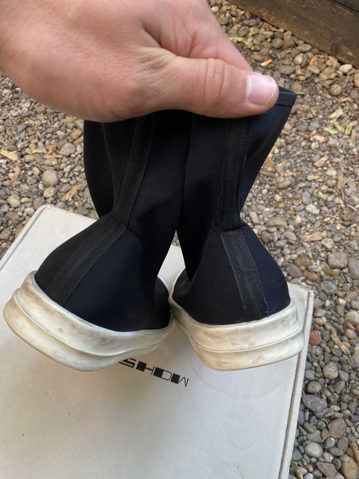 Rick Owens Drkshdw Rick Owens Drkshdw Socks Sneakers Size US 9 / IT 39 - 4 Thumbnail
