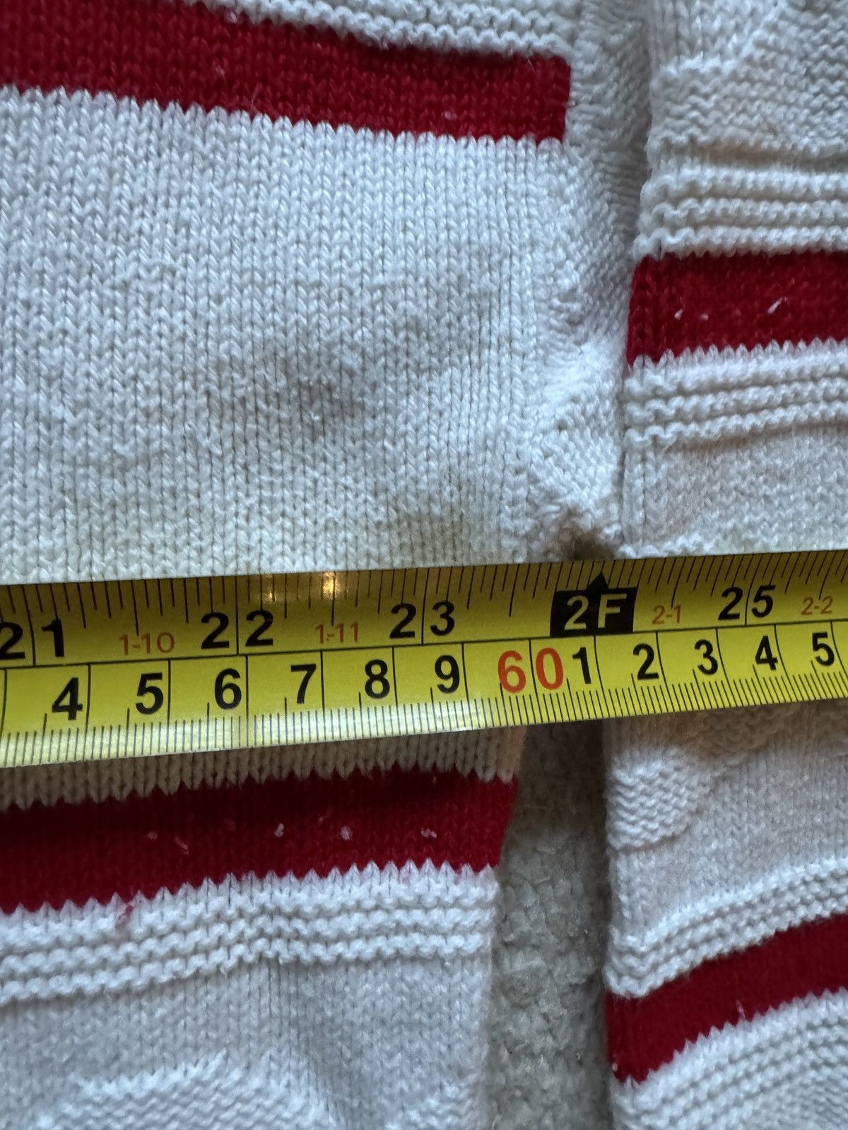 Nutmeg Vintage Wisconsin Badgers Knit Sweater Nutmeg Mills 2XL Size US XXL / EU 58 / 5 - 3 Thumbnail