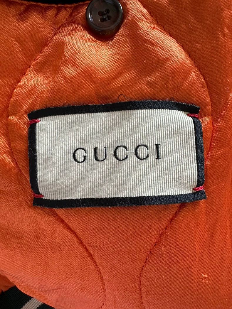 Gucci Gucci Full-printed lion petal logo pilot cotton jacket 2501 Size US S / EU 44-46 / 1 - 7 Thumbnail