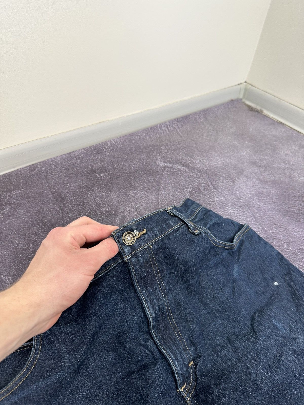 Dickies Vintage Dickies Distressed Denim Hype Baggy USA Work Jeans Size US 38 / EU 54 - 15 Thumbnail